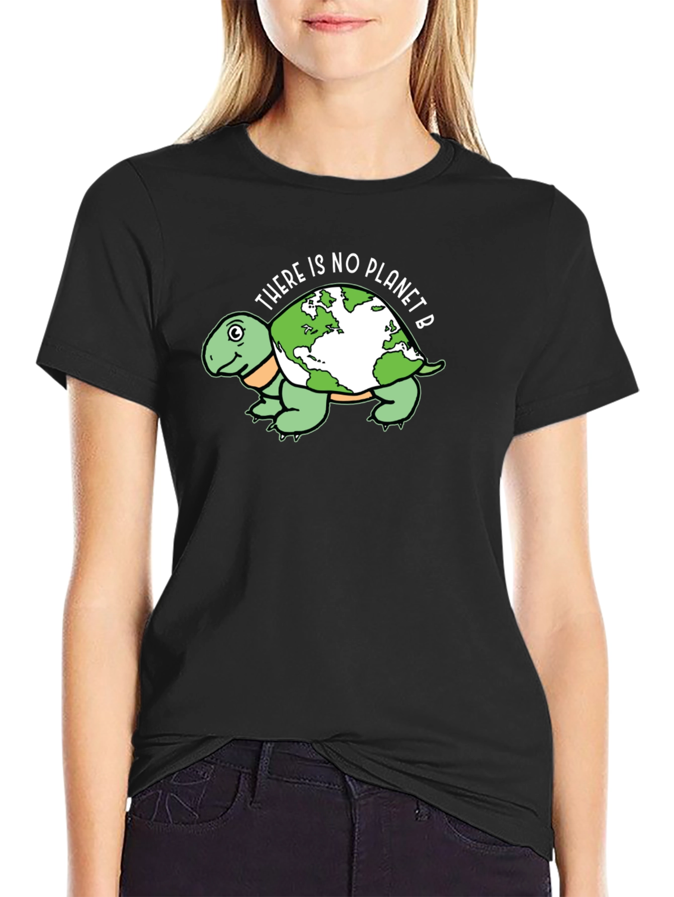 Planet B Turtle Graphic Tee