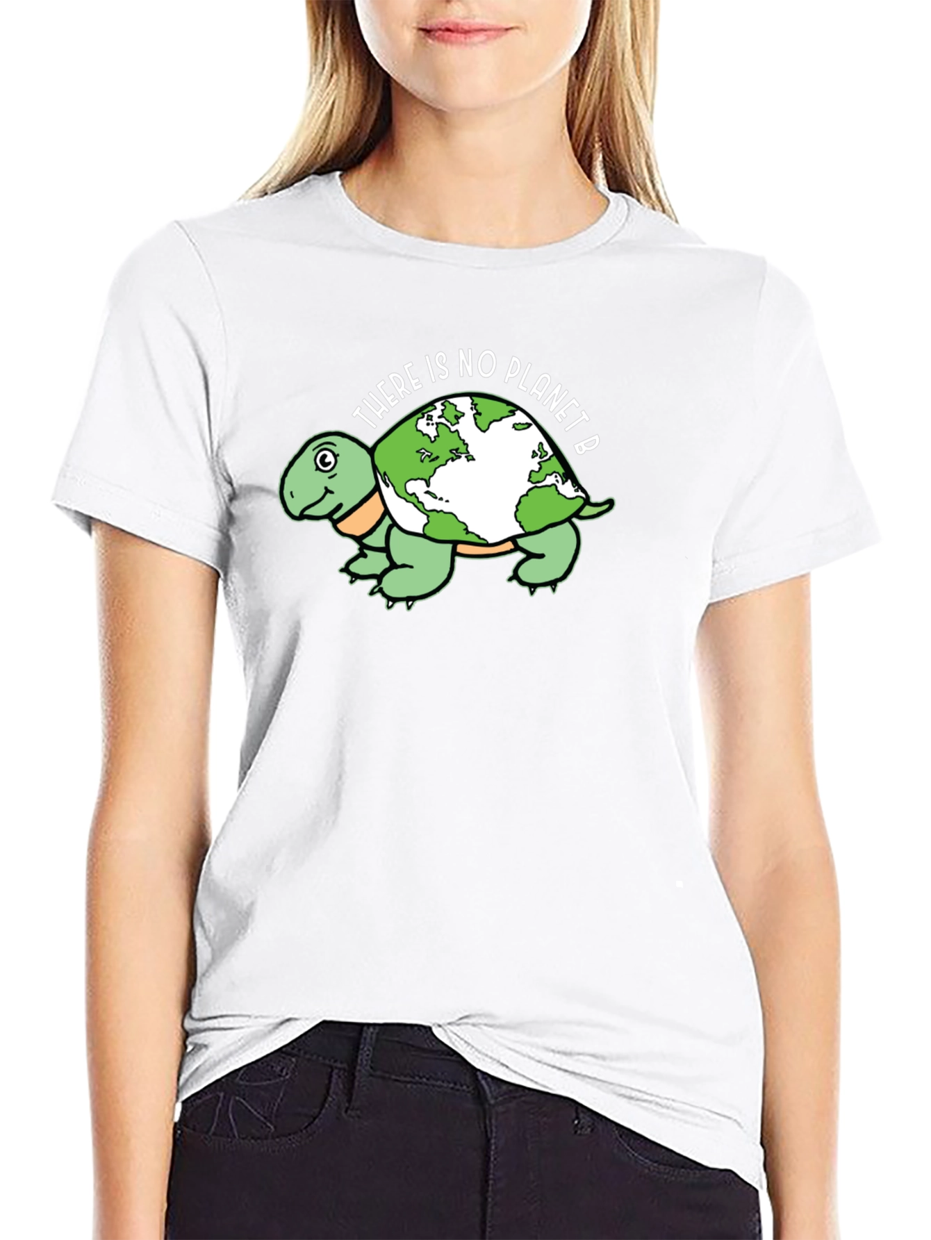 Planet B Turtle Graphic Tee