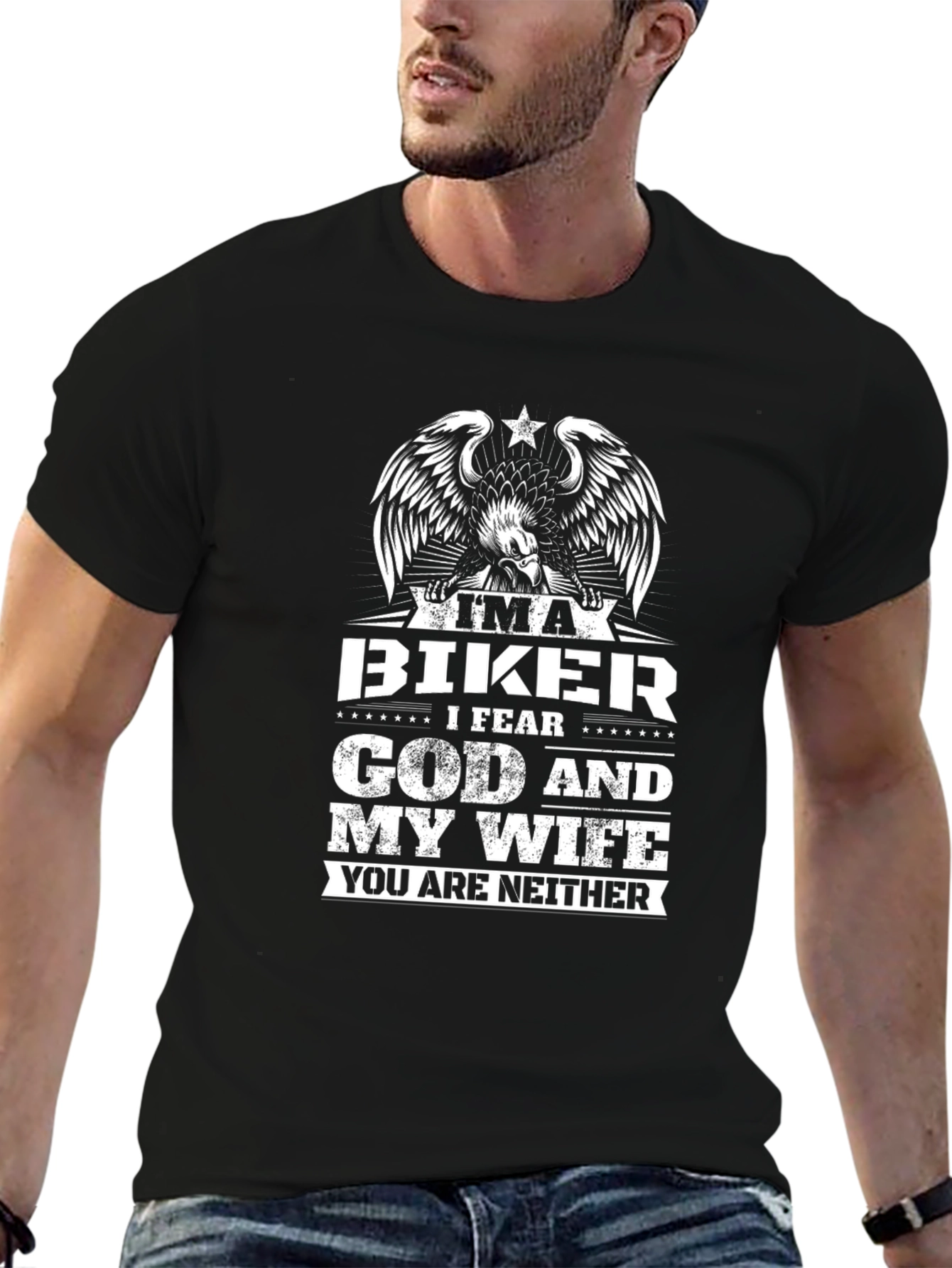Im A Biker Graphic T-Shirt