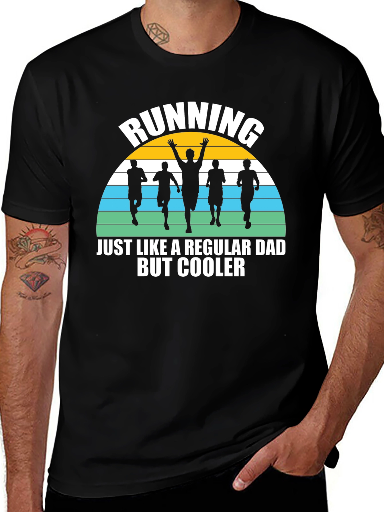 Cool Running Dad T-Shirt