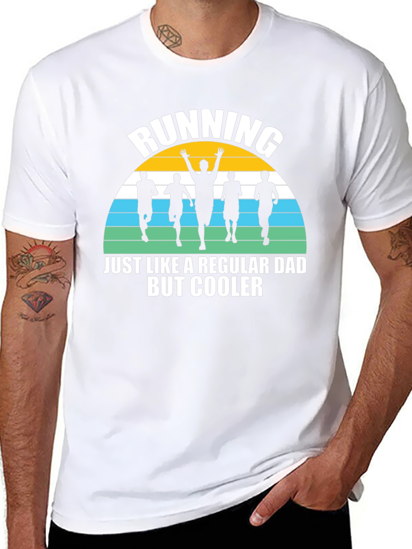 Cool Running Dad T-Shirt