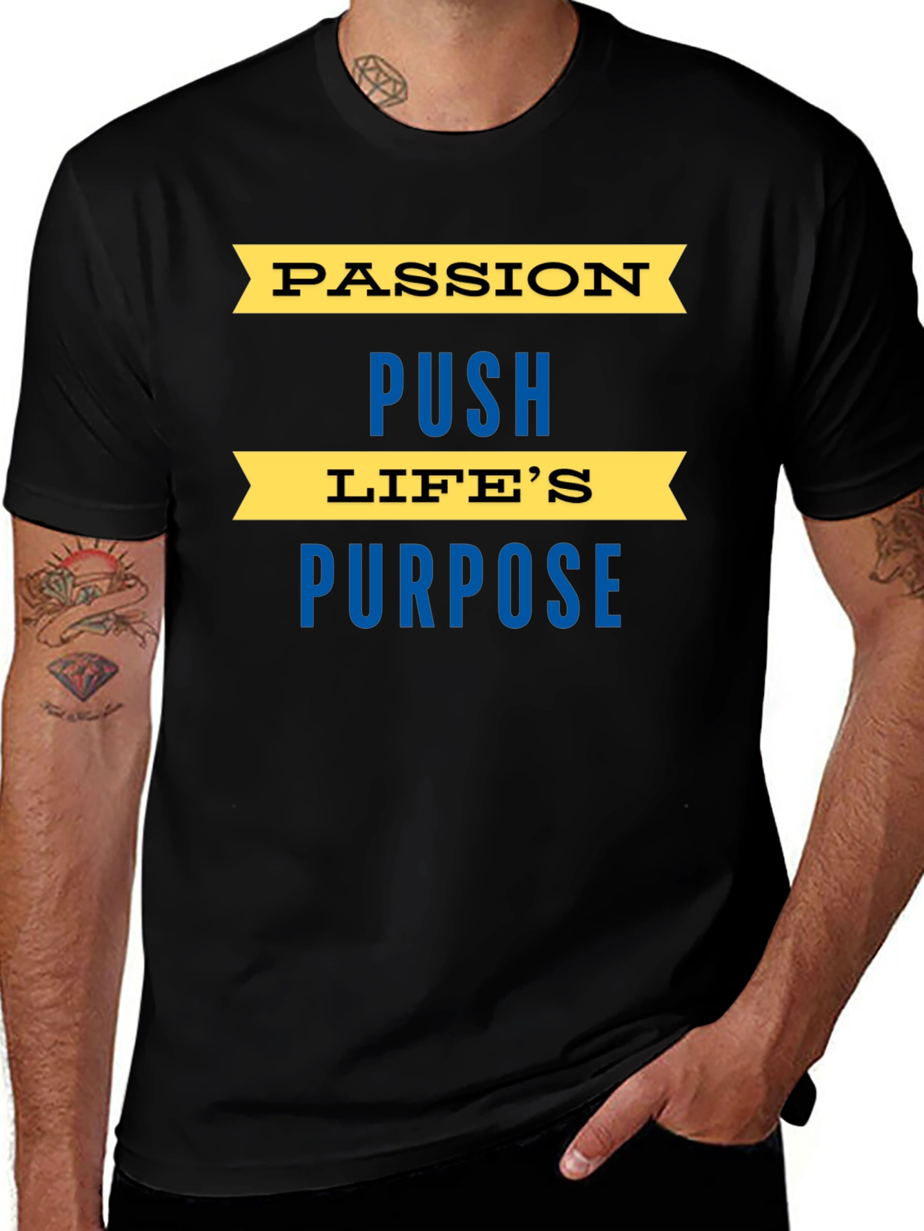 Passion Push Purpose Graphic Tee