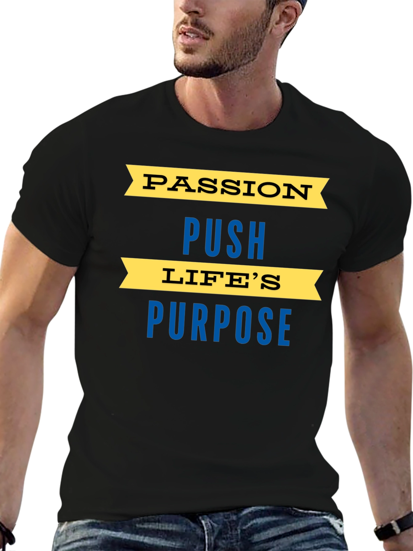 Passion Push Purpose Graphic Tee