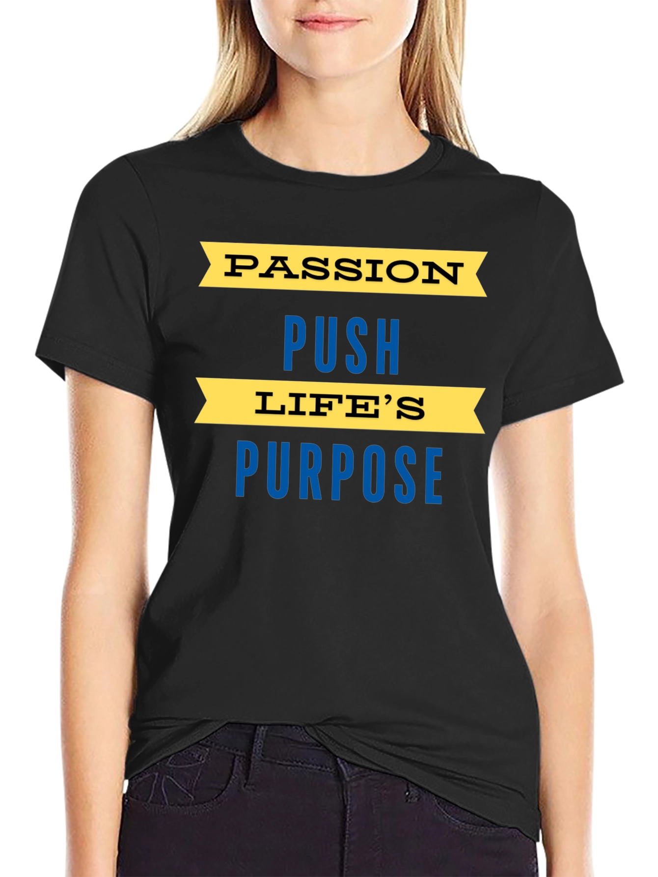 Passion Push Purpose Graphic Tee