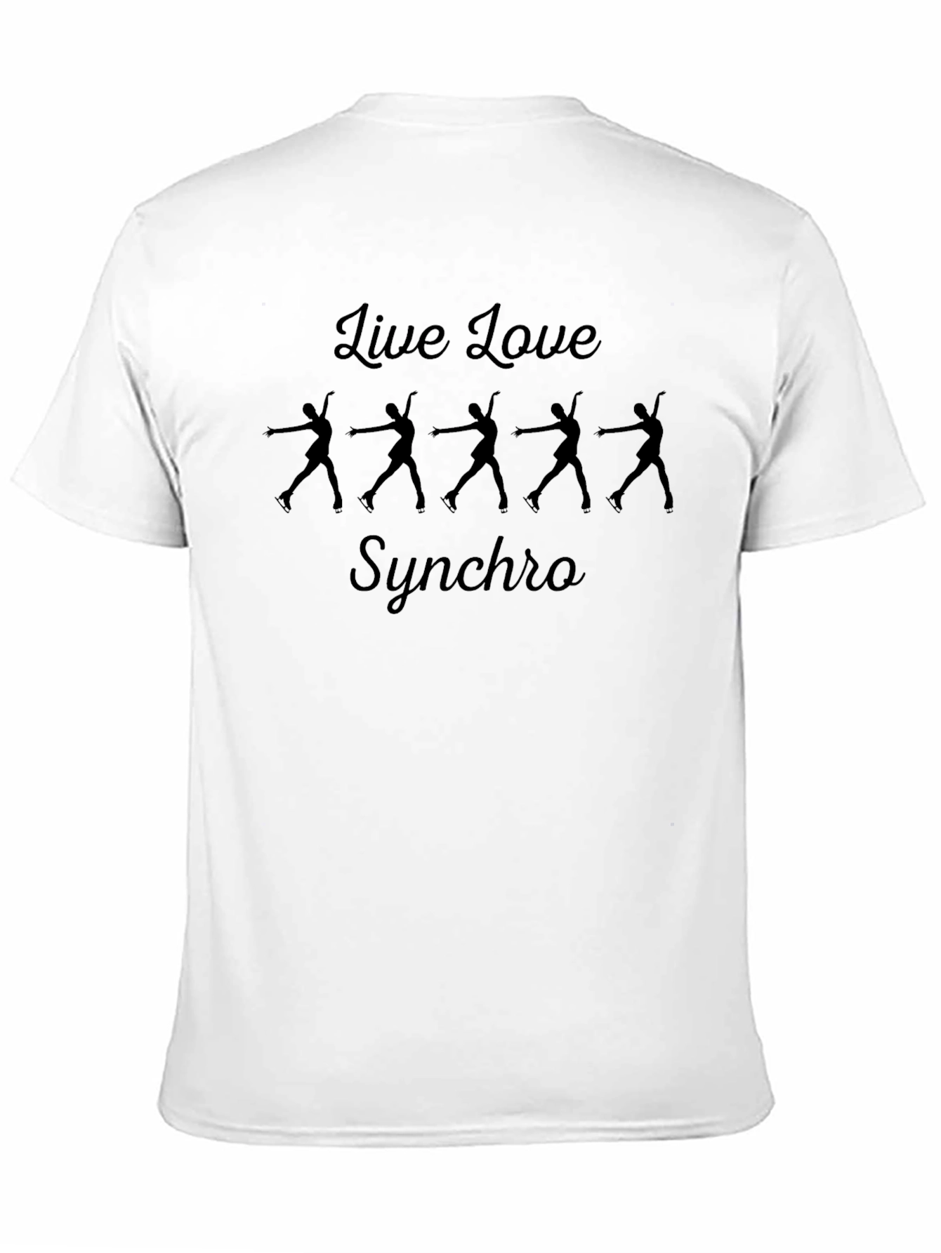 Live Love Synchro Black T-Shirt