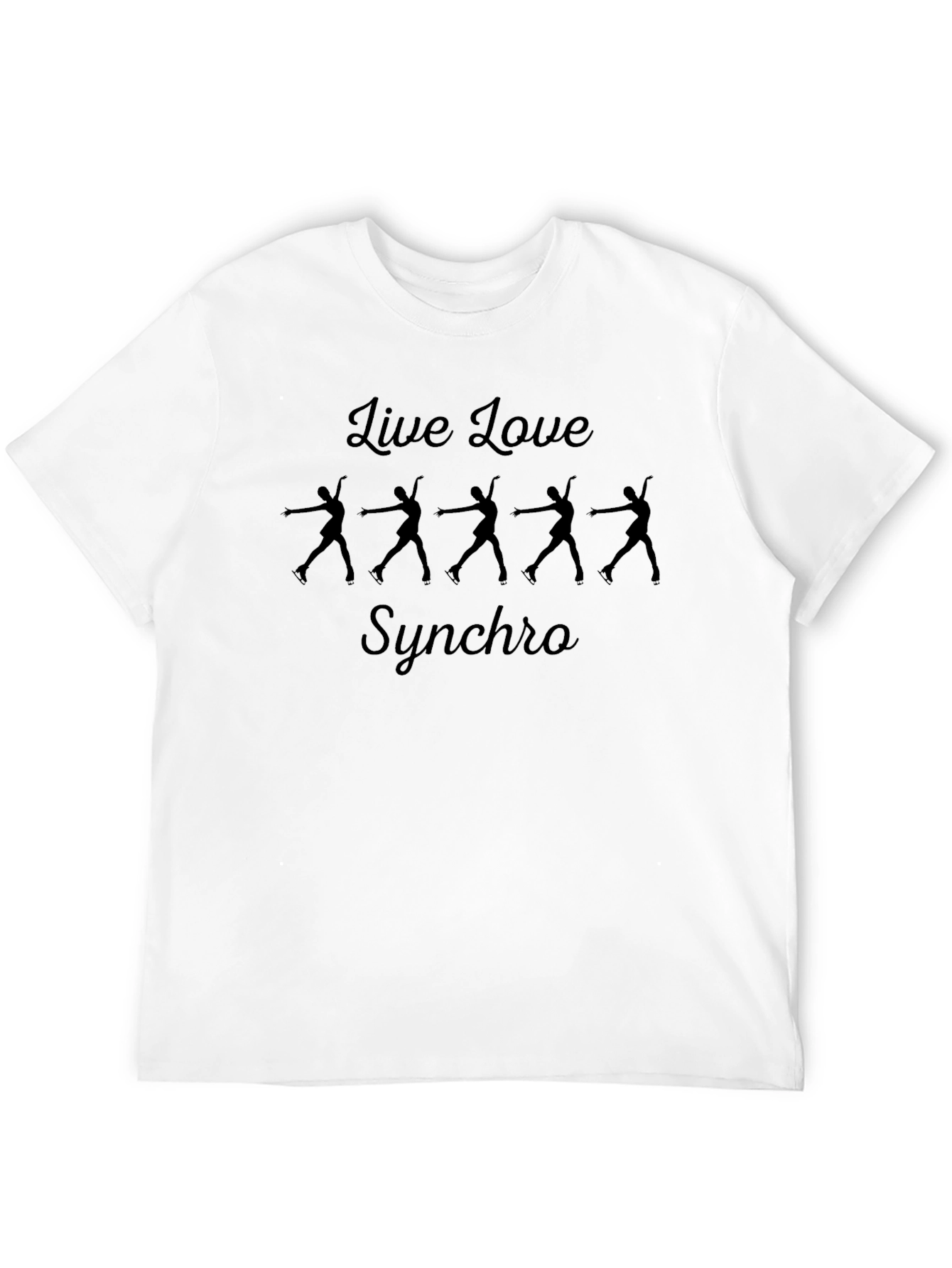 Live Love Synchro Black T-Shirt