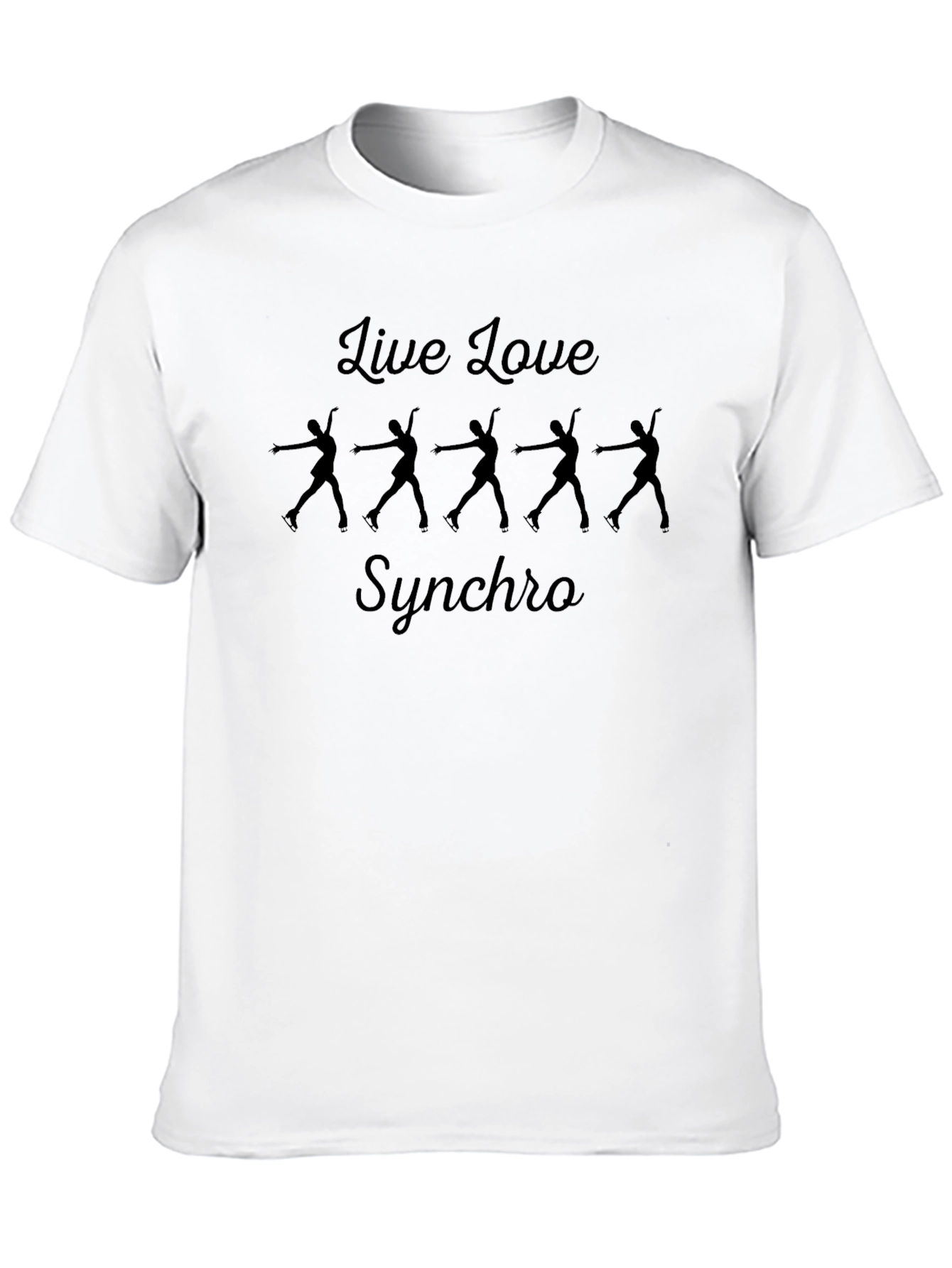 Live Love Synchro Black T-Shirt