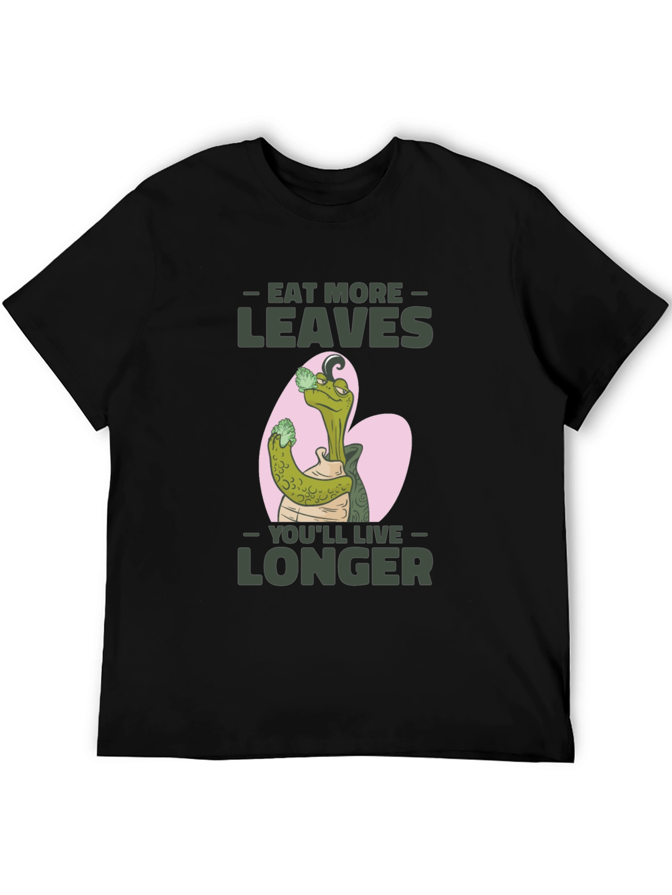 Eat More Leaves Graphic T-Shirt