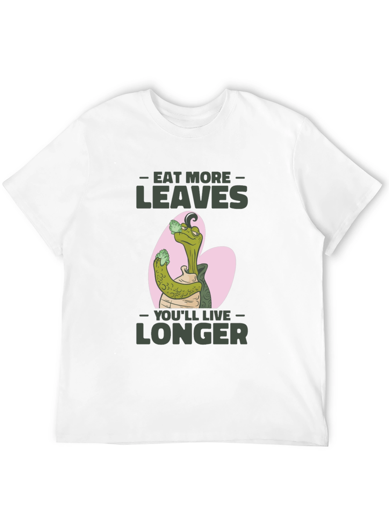 Eat More Leaves Graphic T-Shirt