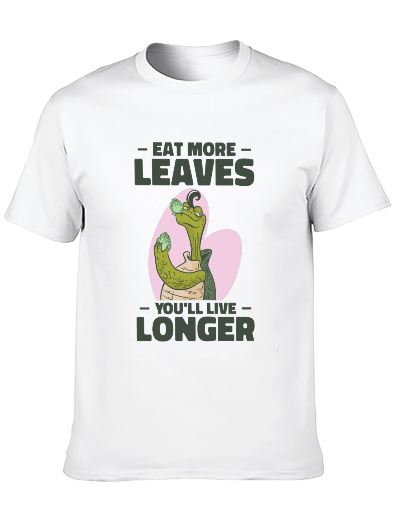 Eat More Leaves Graphic T-Shirt