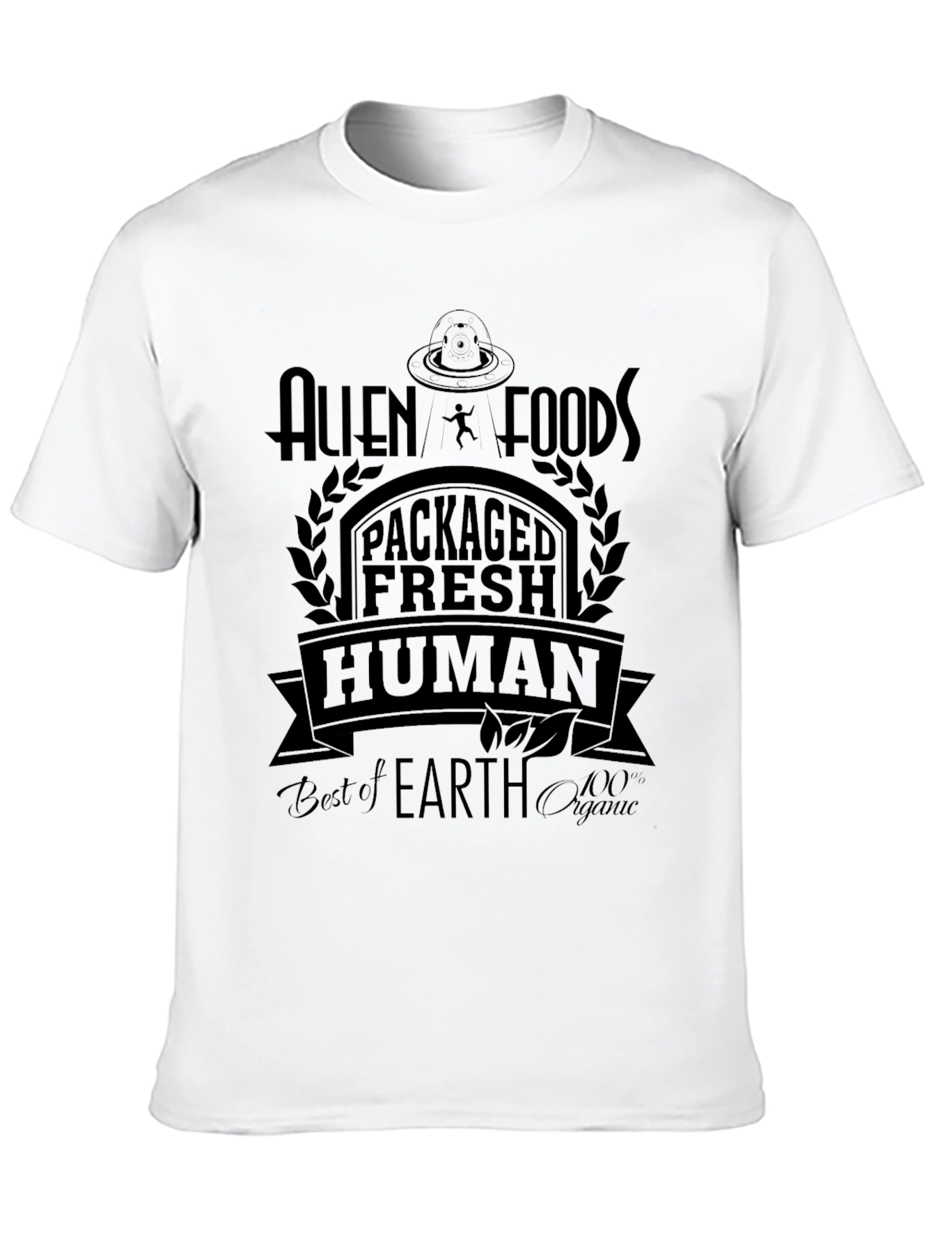 Alien Foods Packaged Fresh Human T-Shirt