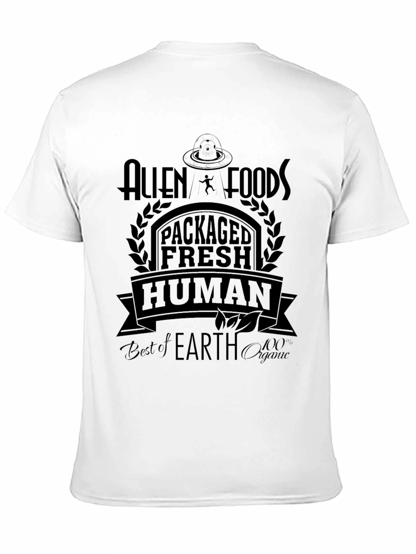Alien Foods Packaged Fresh Human T-Shirt