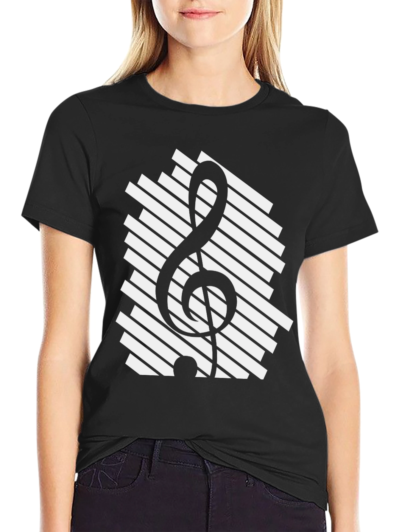 Musical Clef Graphic Tee