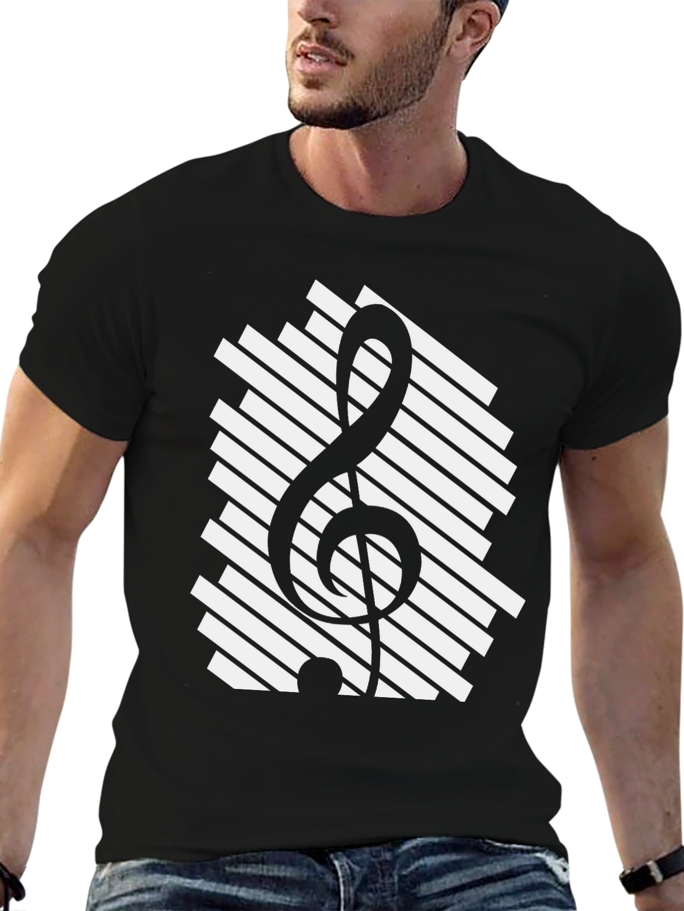 Musical Clef Graphic Tee