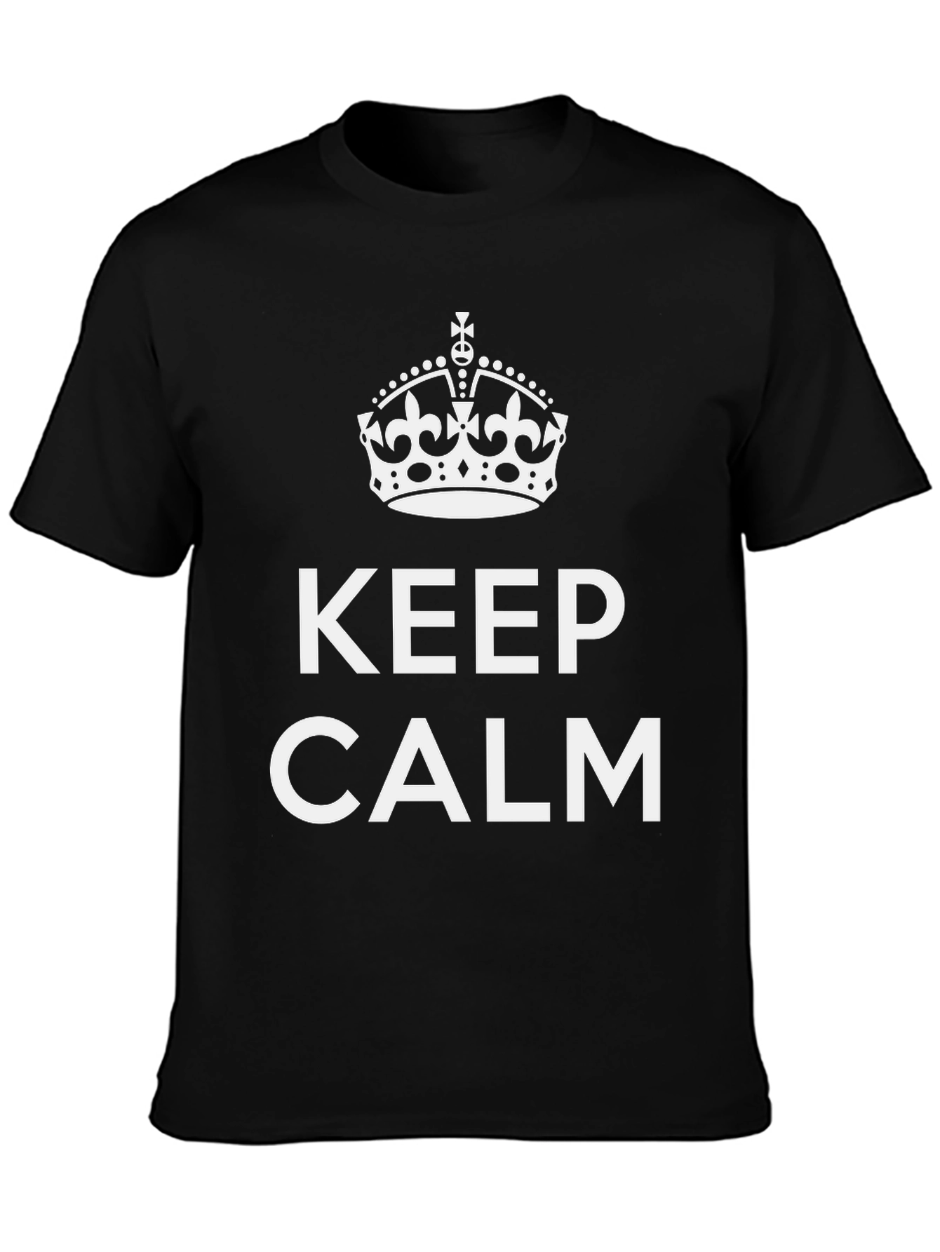 Keep Calm Graphic Tee - Classic Design