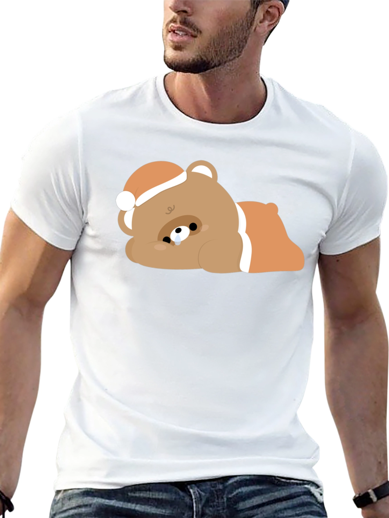 Sad Holiday Bear T-Shirt