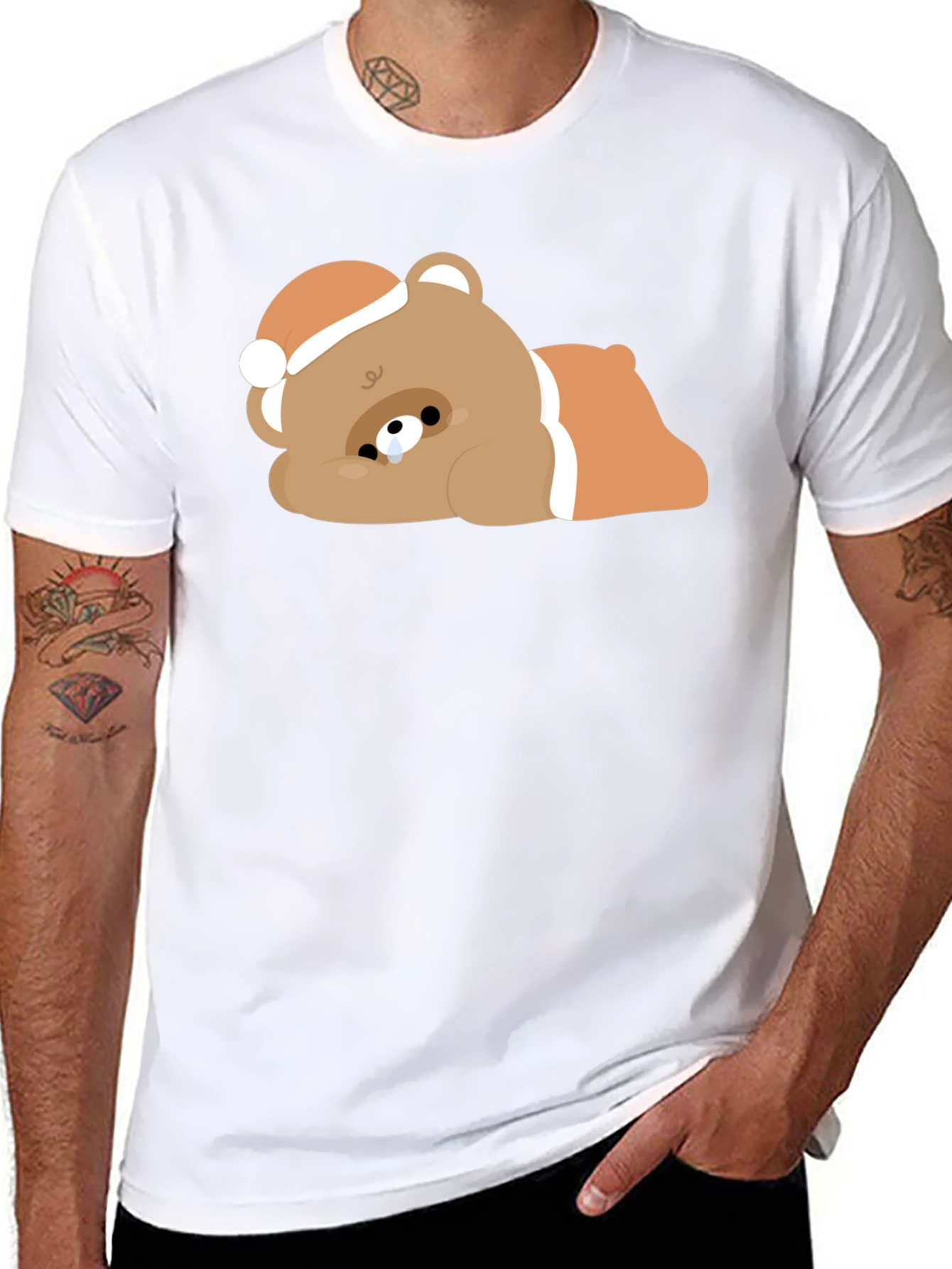 Sad Holiday Bear T-Shirt
