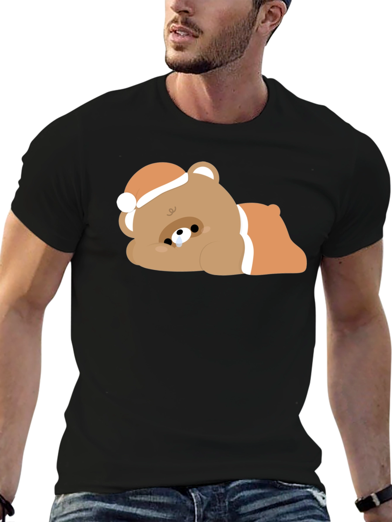 Sad Holiday Bear T-Shirt