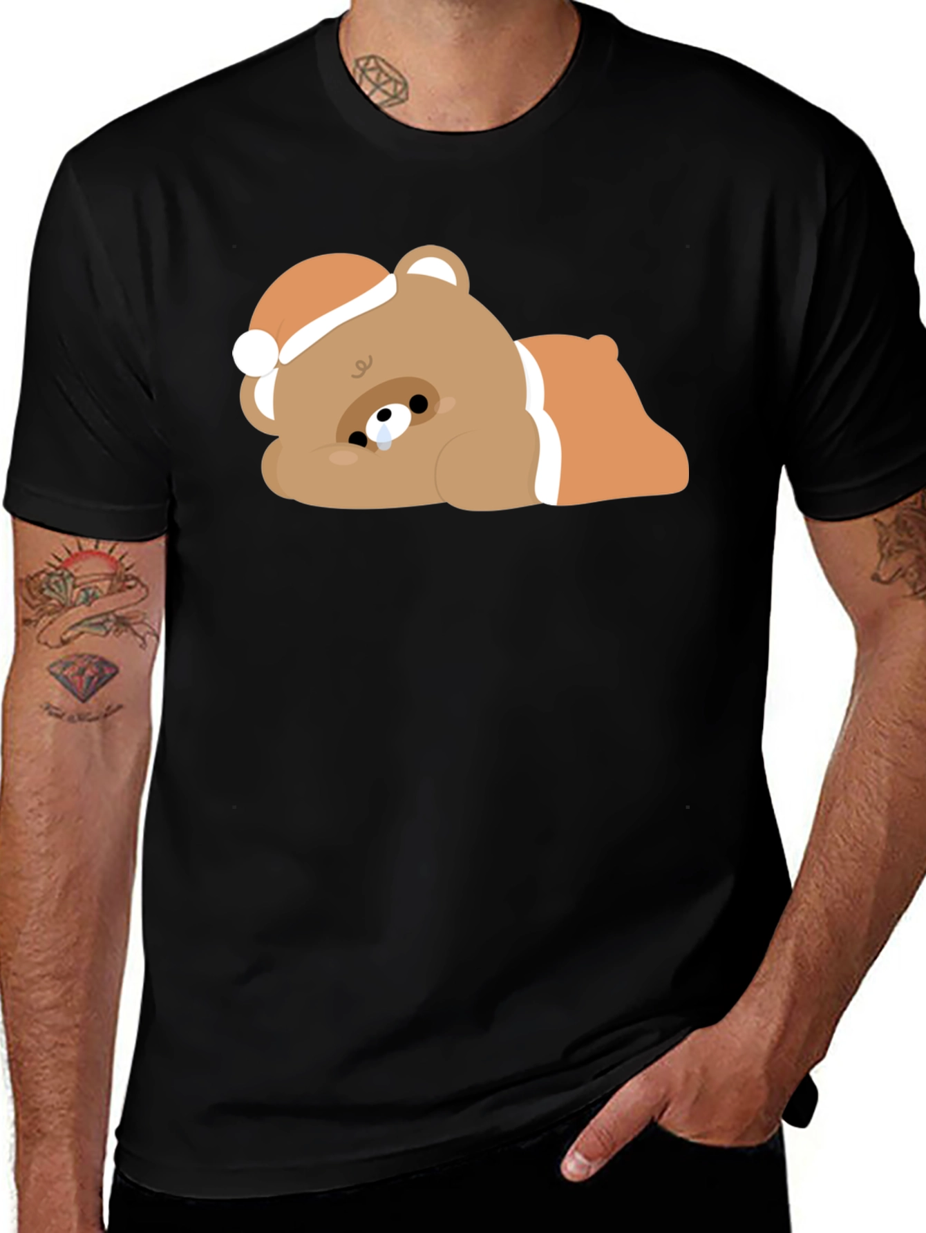 Sad Holiday Bear T-Shirt