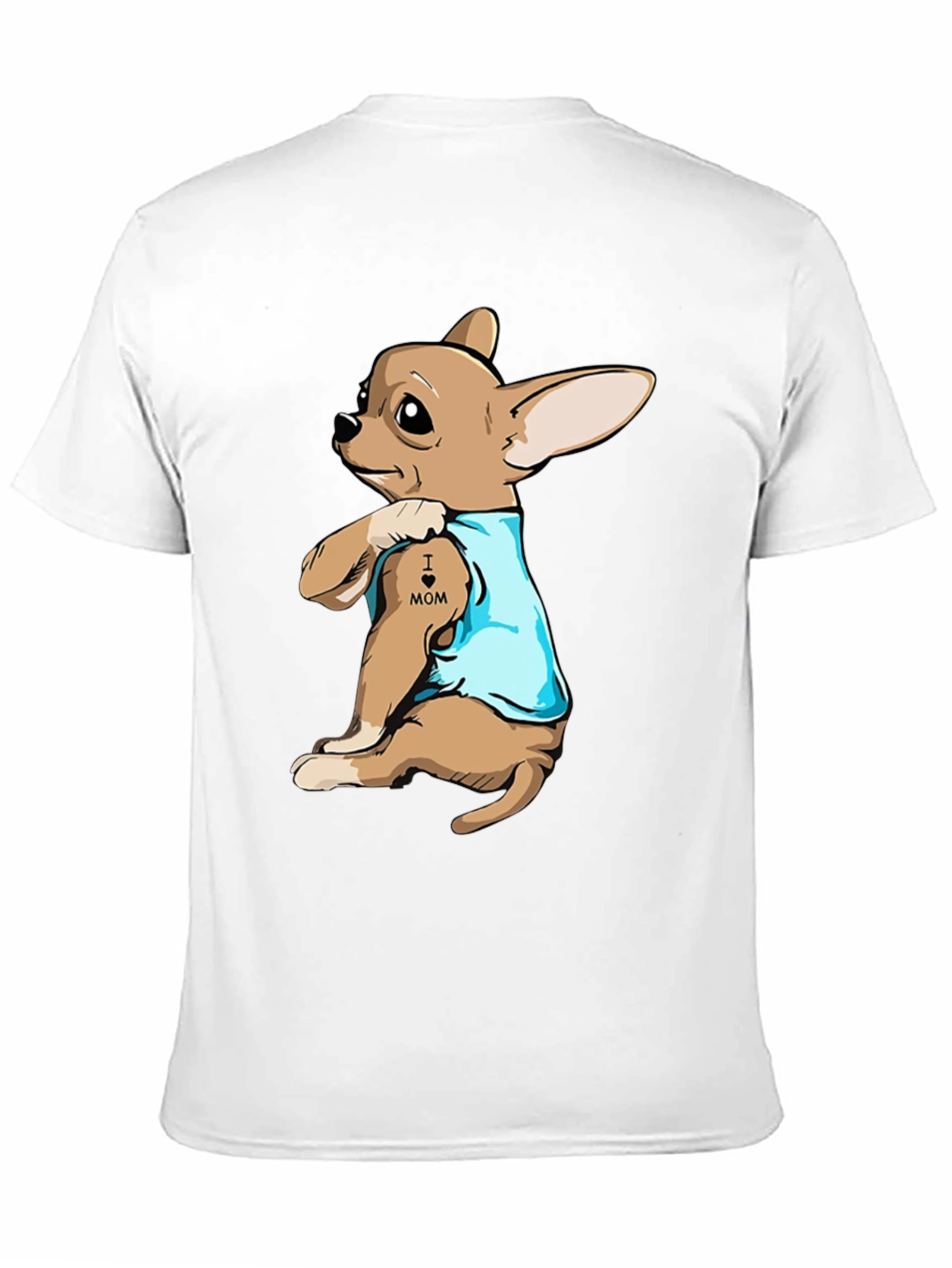 Dog Mom Tattoo Graphic Tee - Black