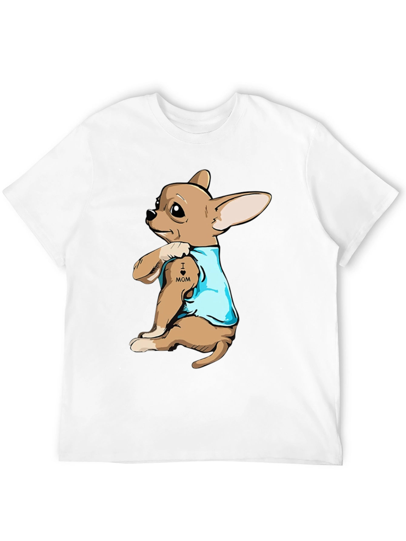 Dog Mom Tattoo Graphic Tee - Black