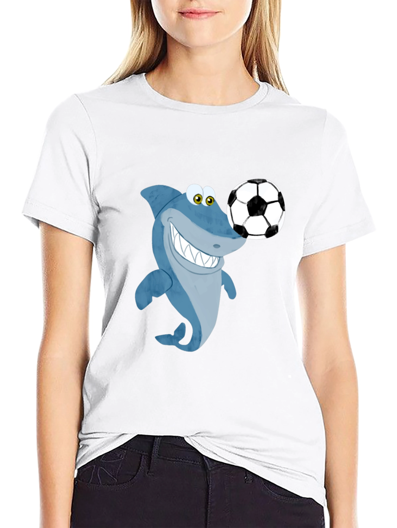 Shark Soccer T-Shirt