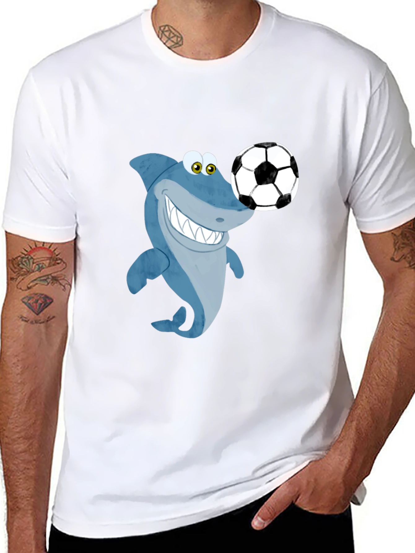 Shark Soccer T-Shirt