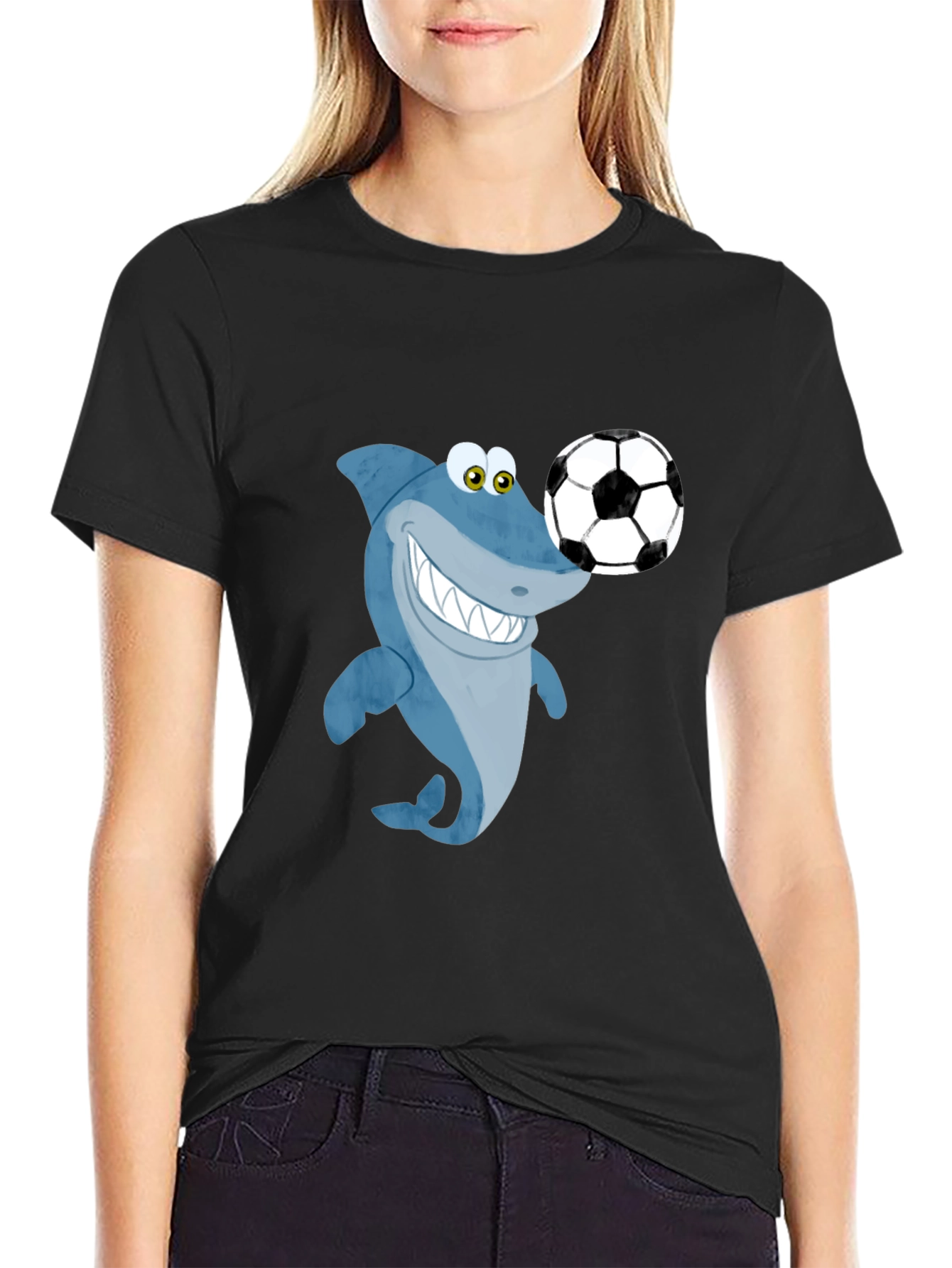 Shark Soccer T-Shirt