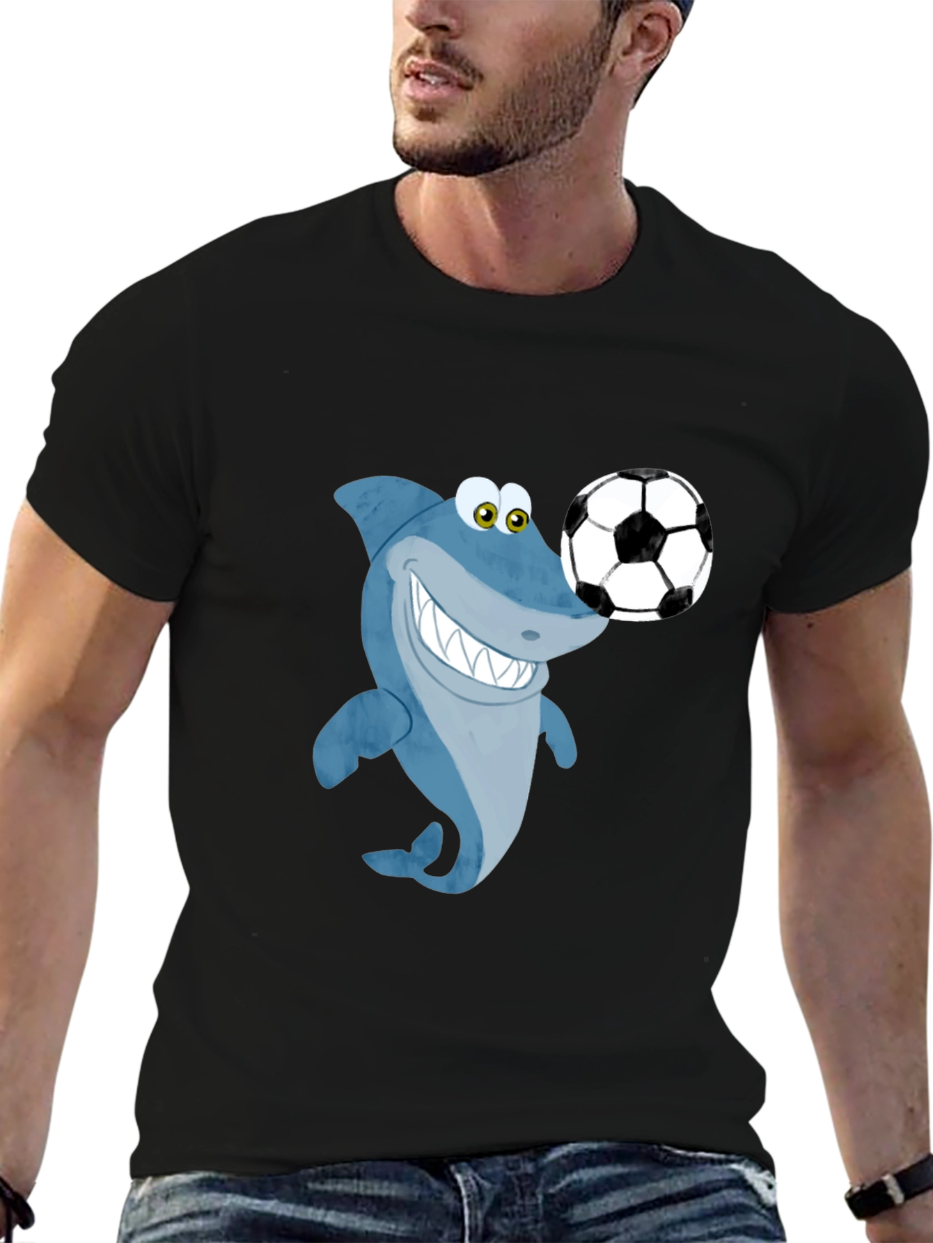 Shark Soccer T-Shirt