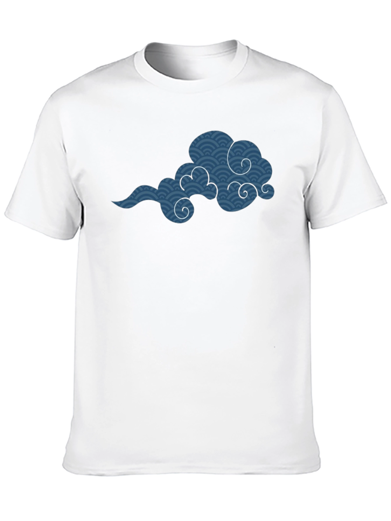 Japanese Cloud Graphic Tee - Black