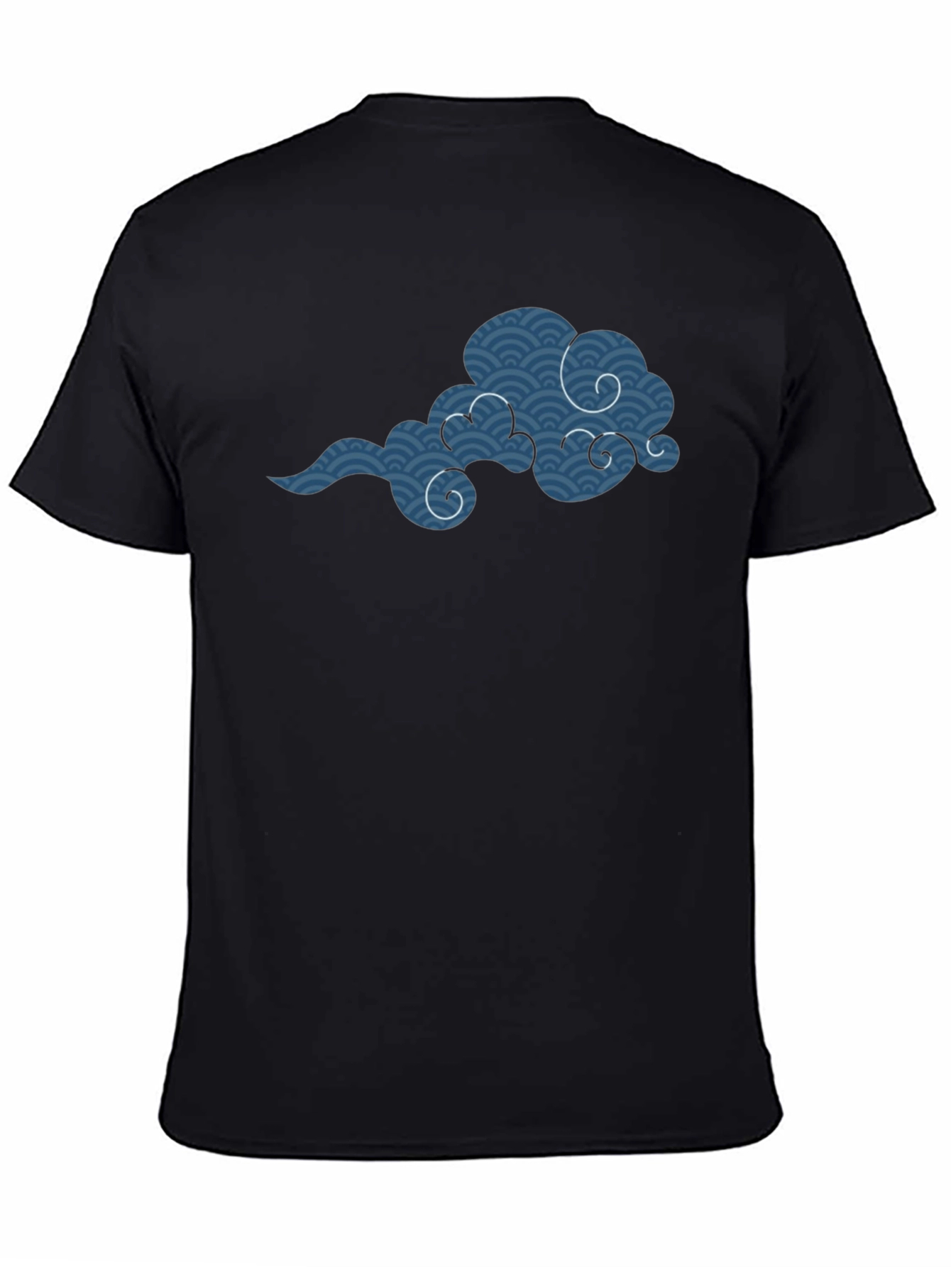 Japanese Cloud Graphic Tee - Black