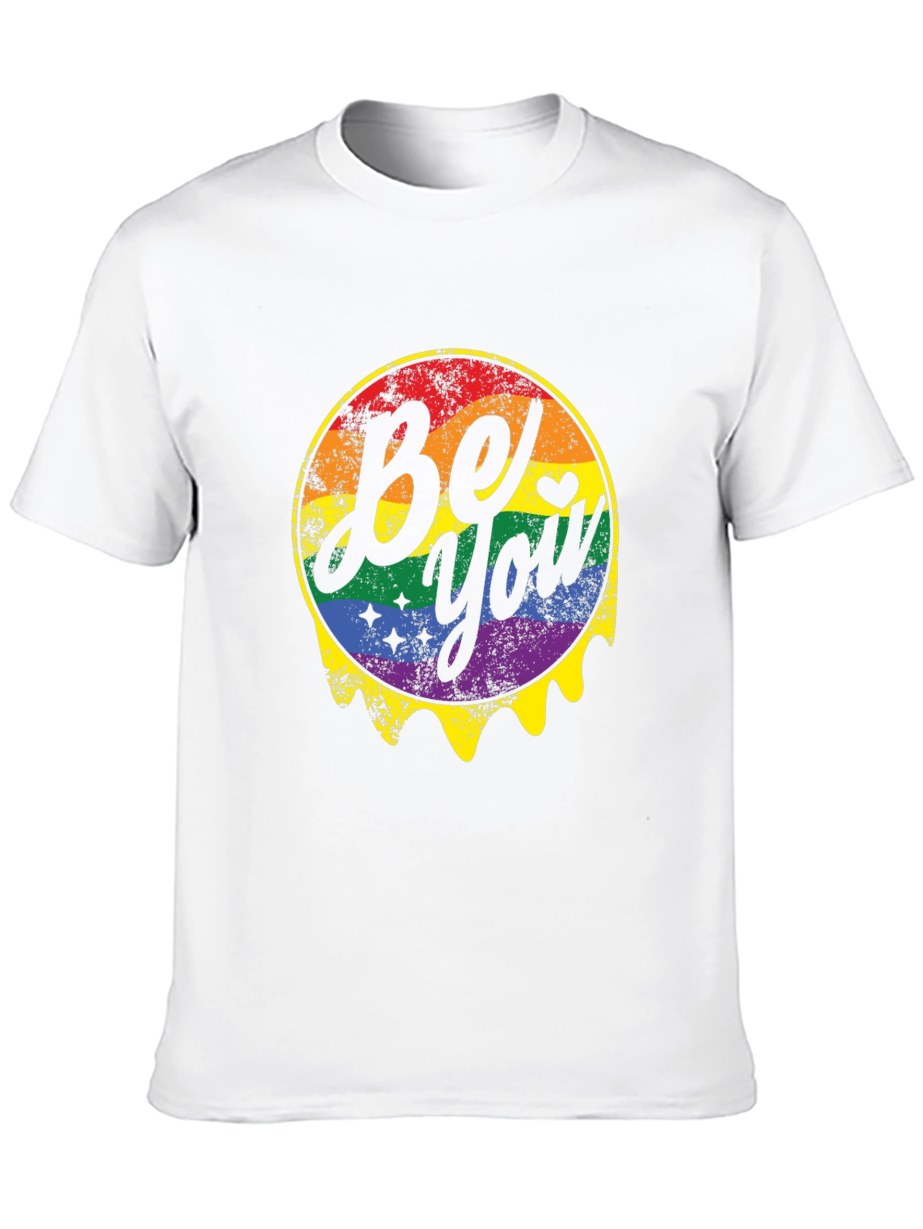 Be You Pride Rainbow Graphic T-Shirt