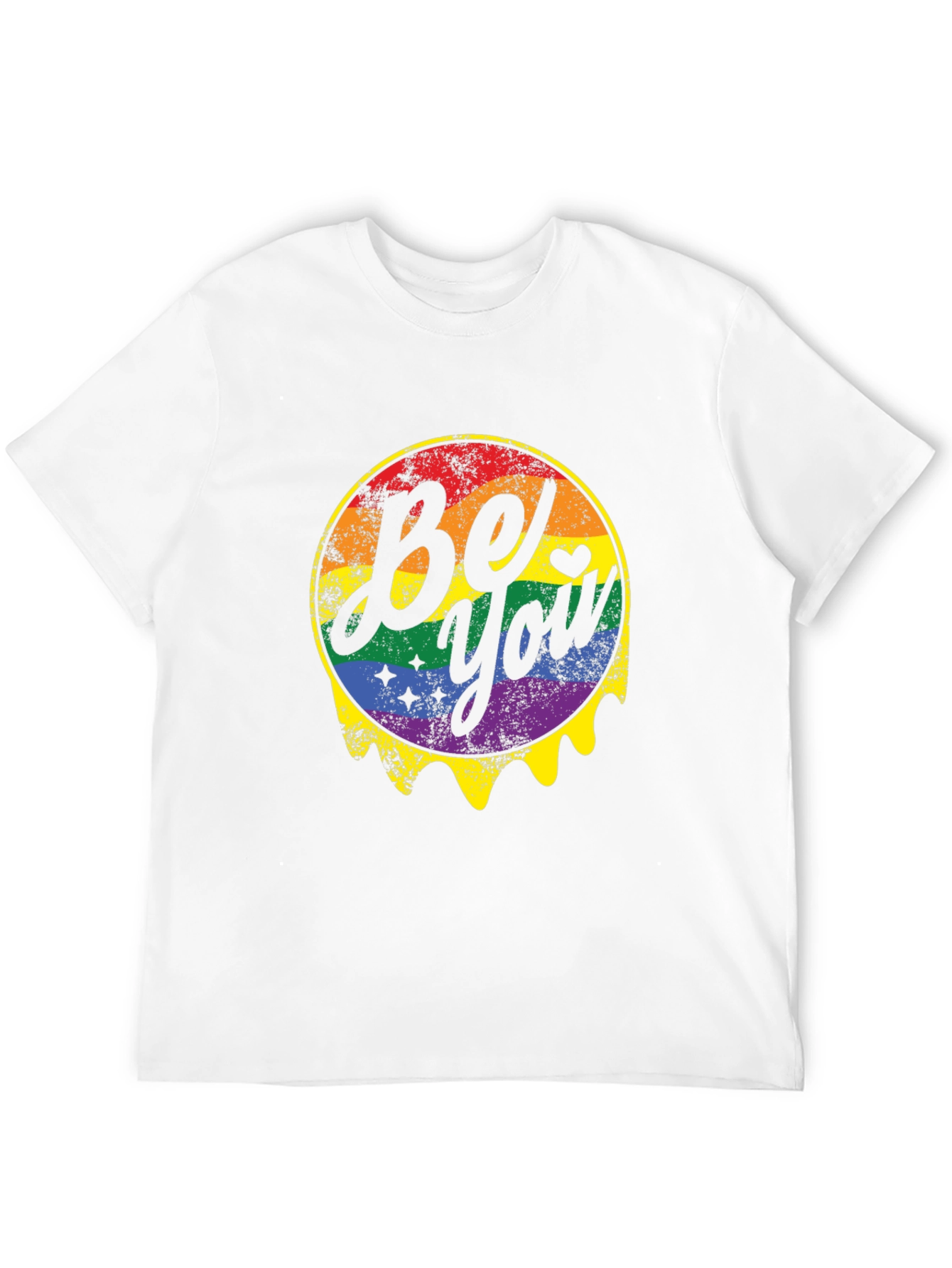 Be You Pride Rainbow Graphic T-Shirt