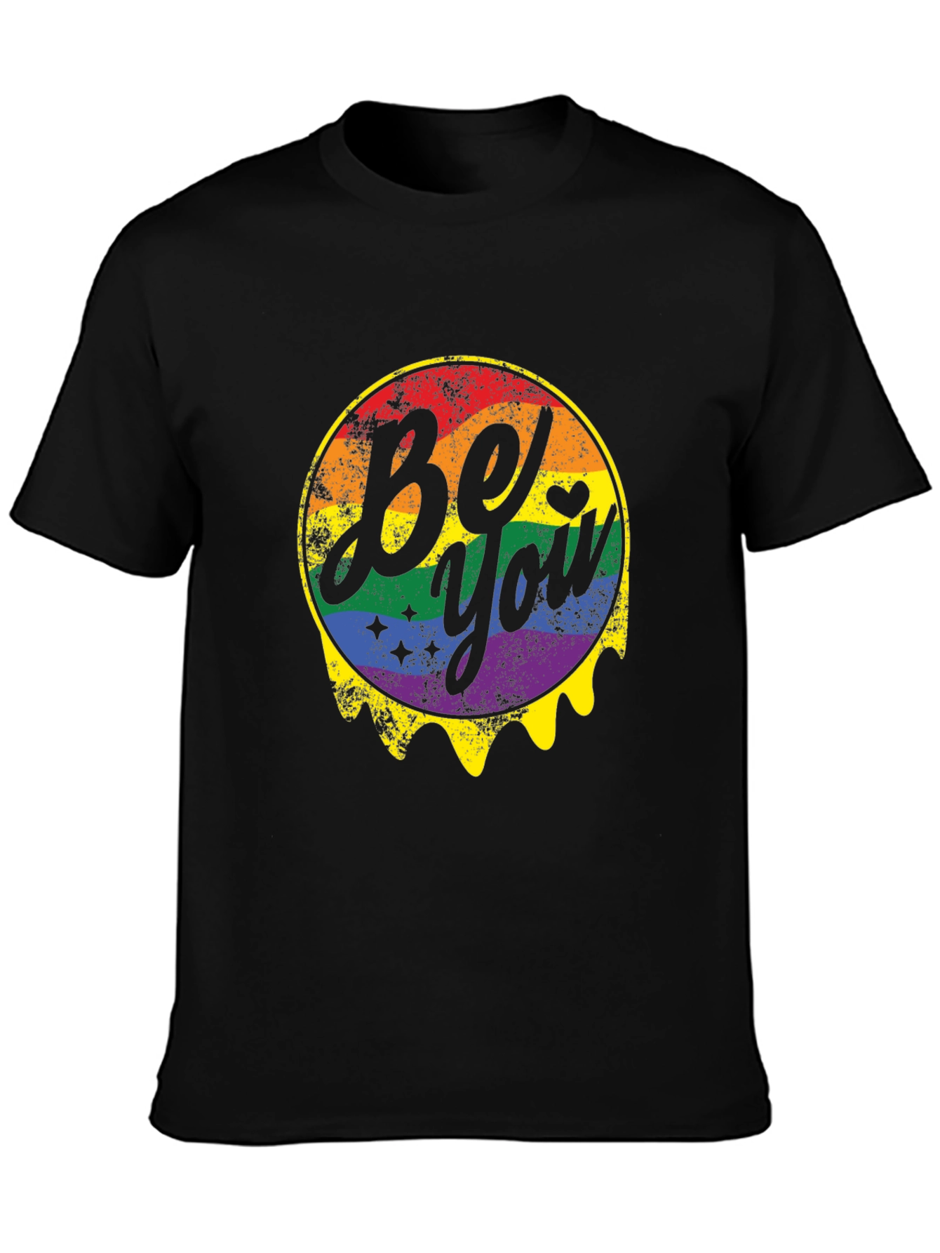 Be You Pride Rainbow Graphic T-Shirt
