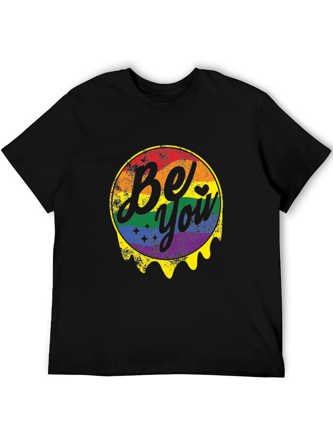 Be You Pride Rainbow Graphic T-Shirt