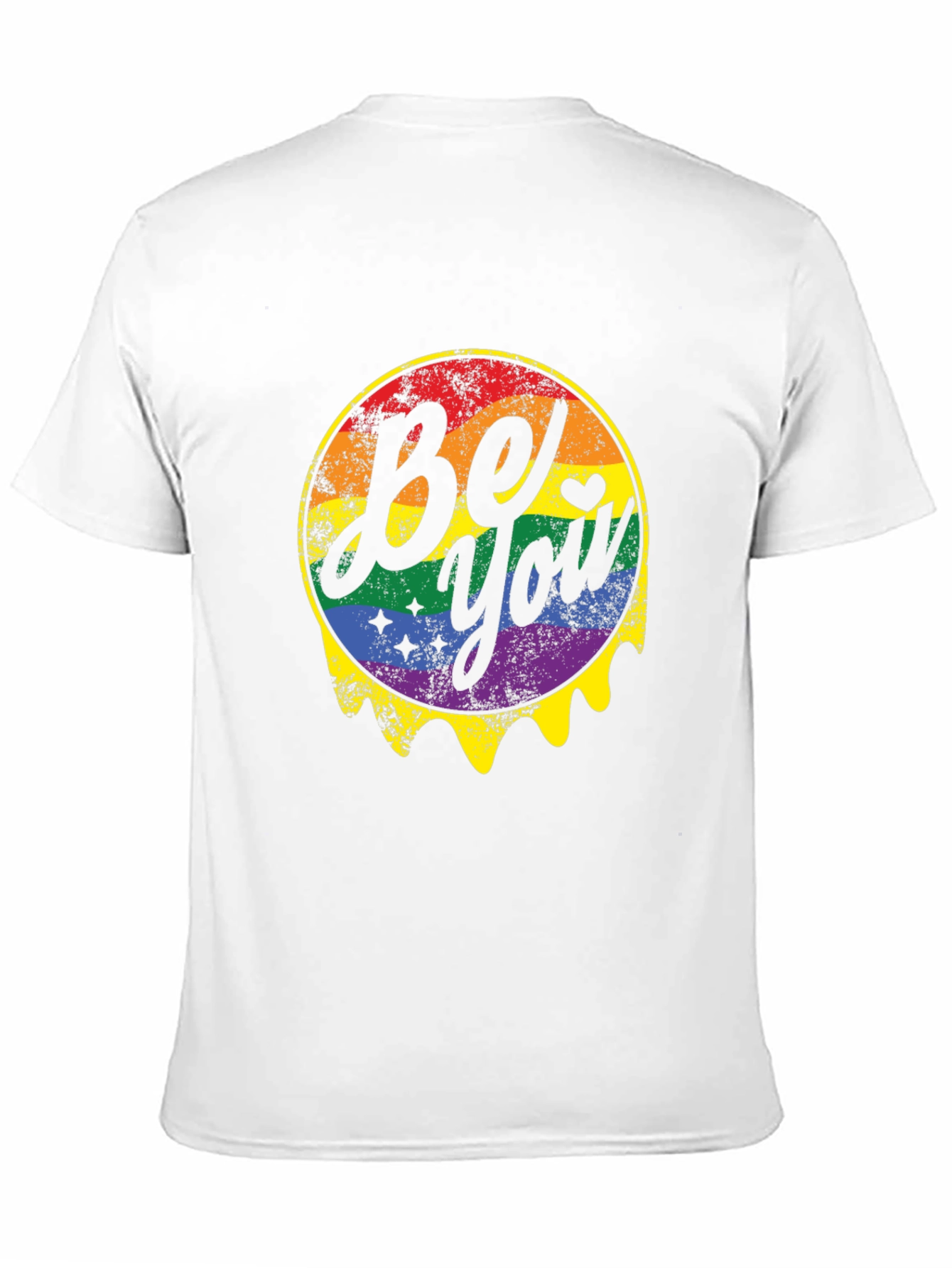 Be You Pride Rainbow Graphic T-Shirt
