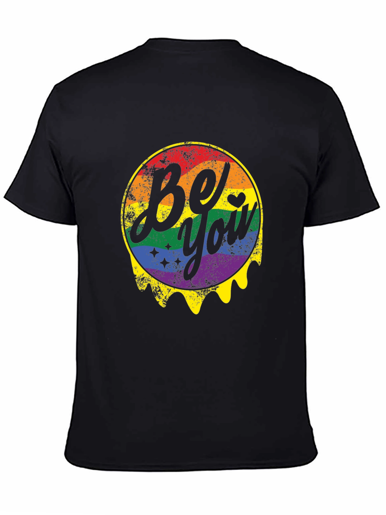 Be You Pride Rainbow Graphic T-Shirt