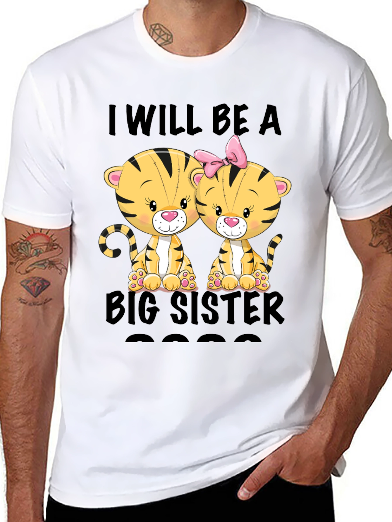 Big Sister 2023 Tiger T-Shirt