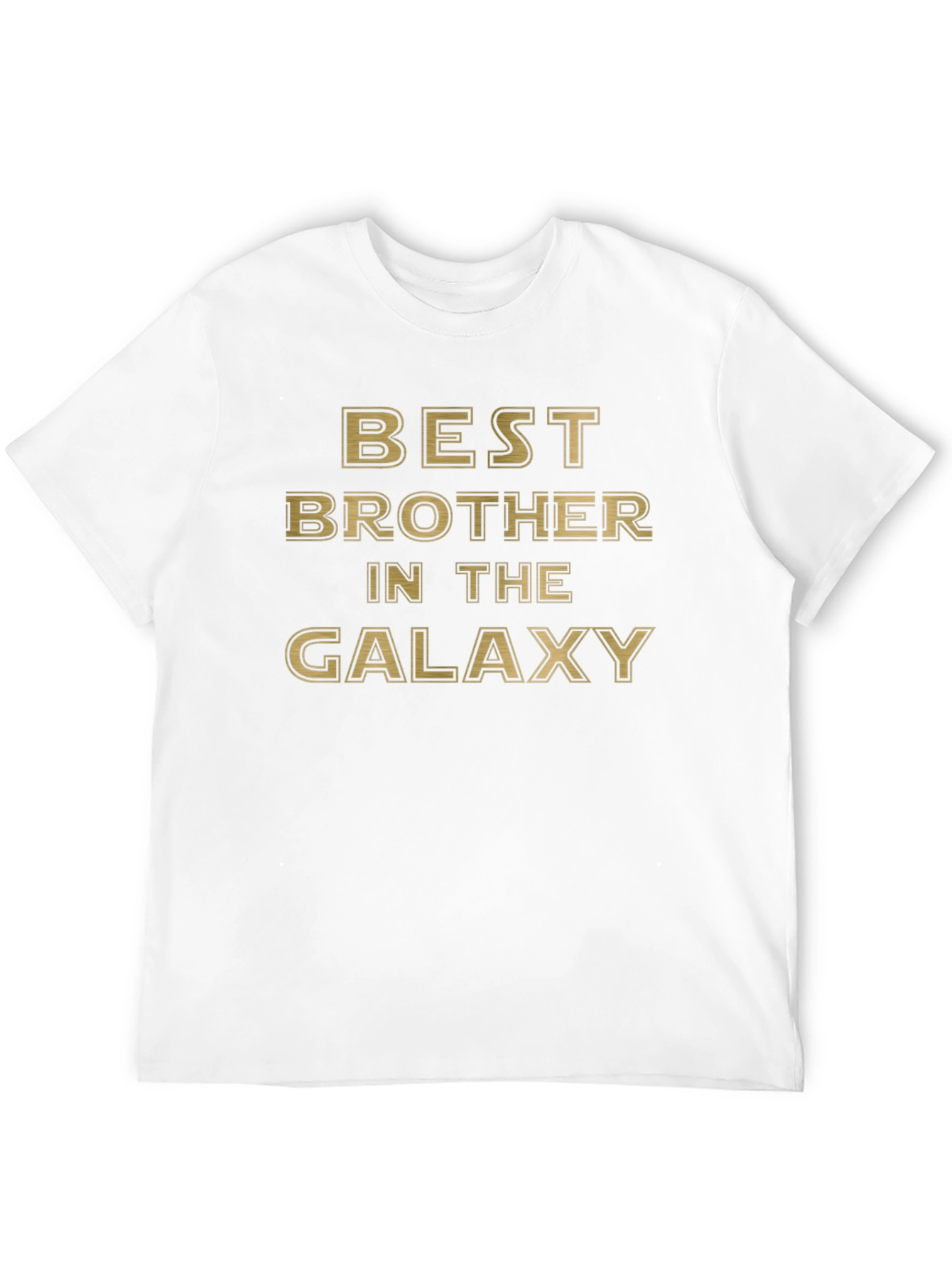 Best Brother in the Galaxy Black T-Shirt