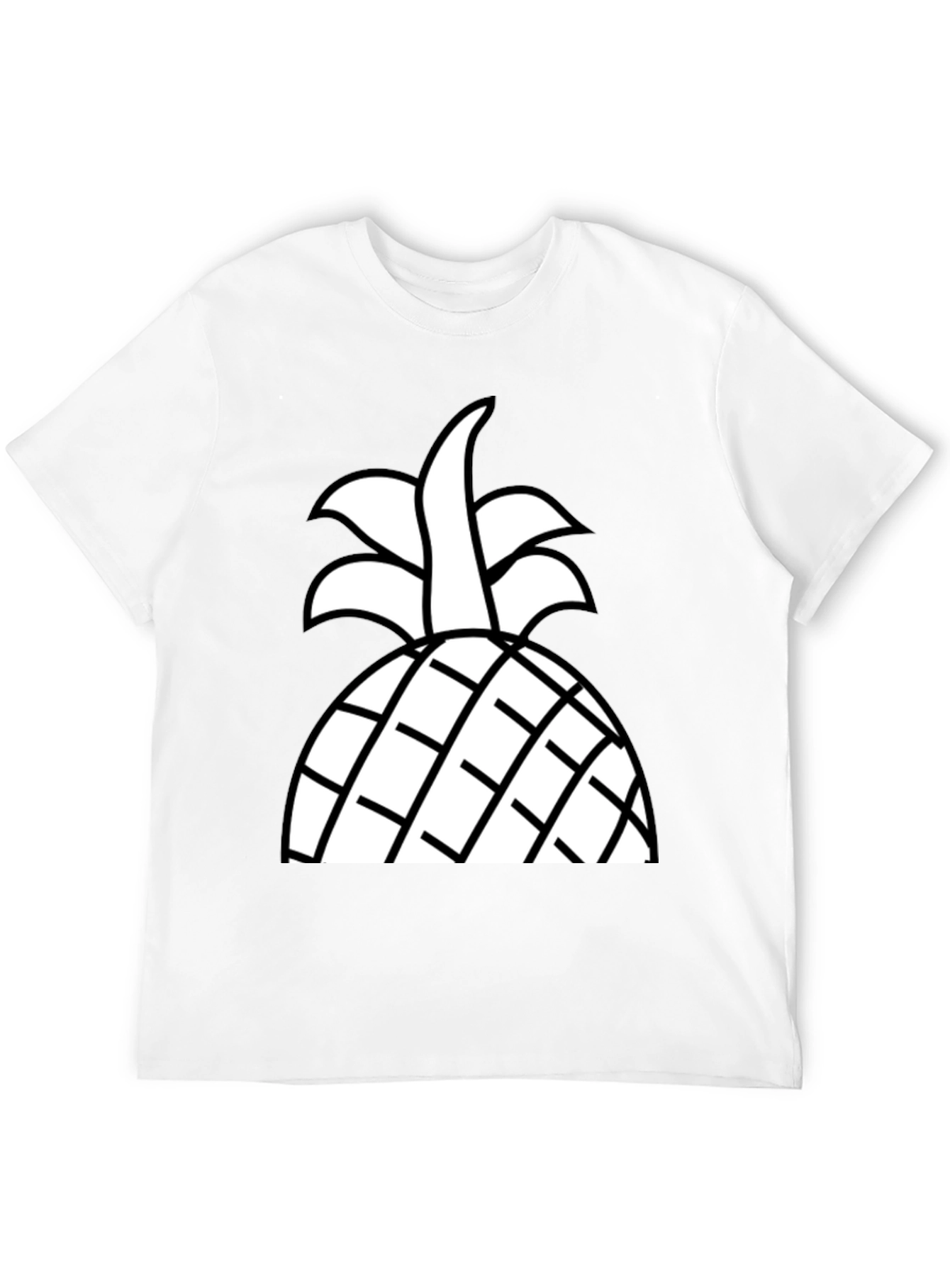 Pineapple Graphic Tee - Stylish Summer Apparel