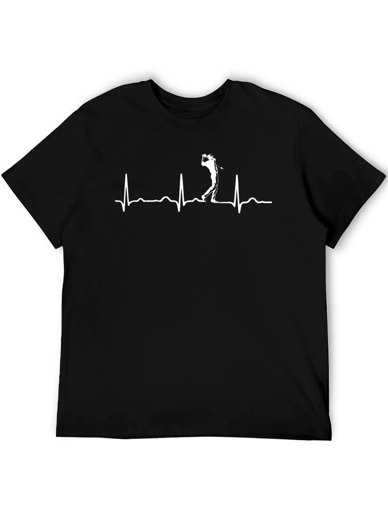 Golf Heartbeat T-Shirt - Golfers Passion