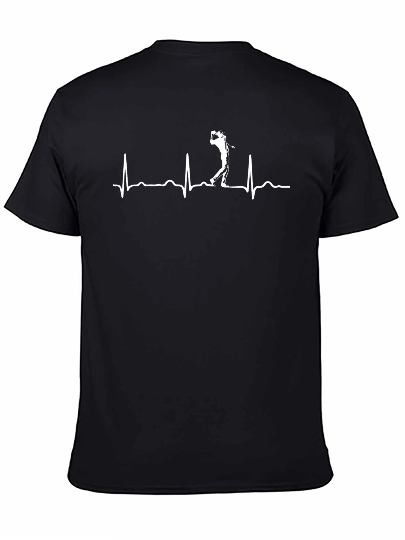 Golf Heartbeat T-Shirt - Golfers Passion