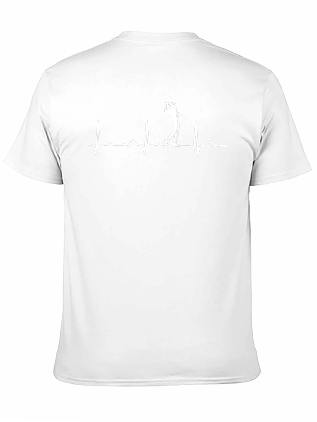 Golf Heartbeat T-Shirt - Golfers Passion