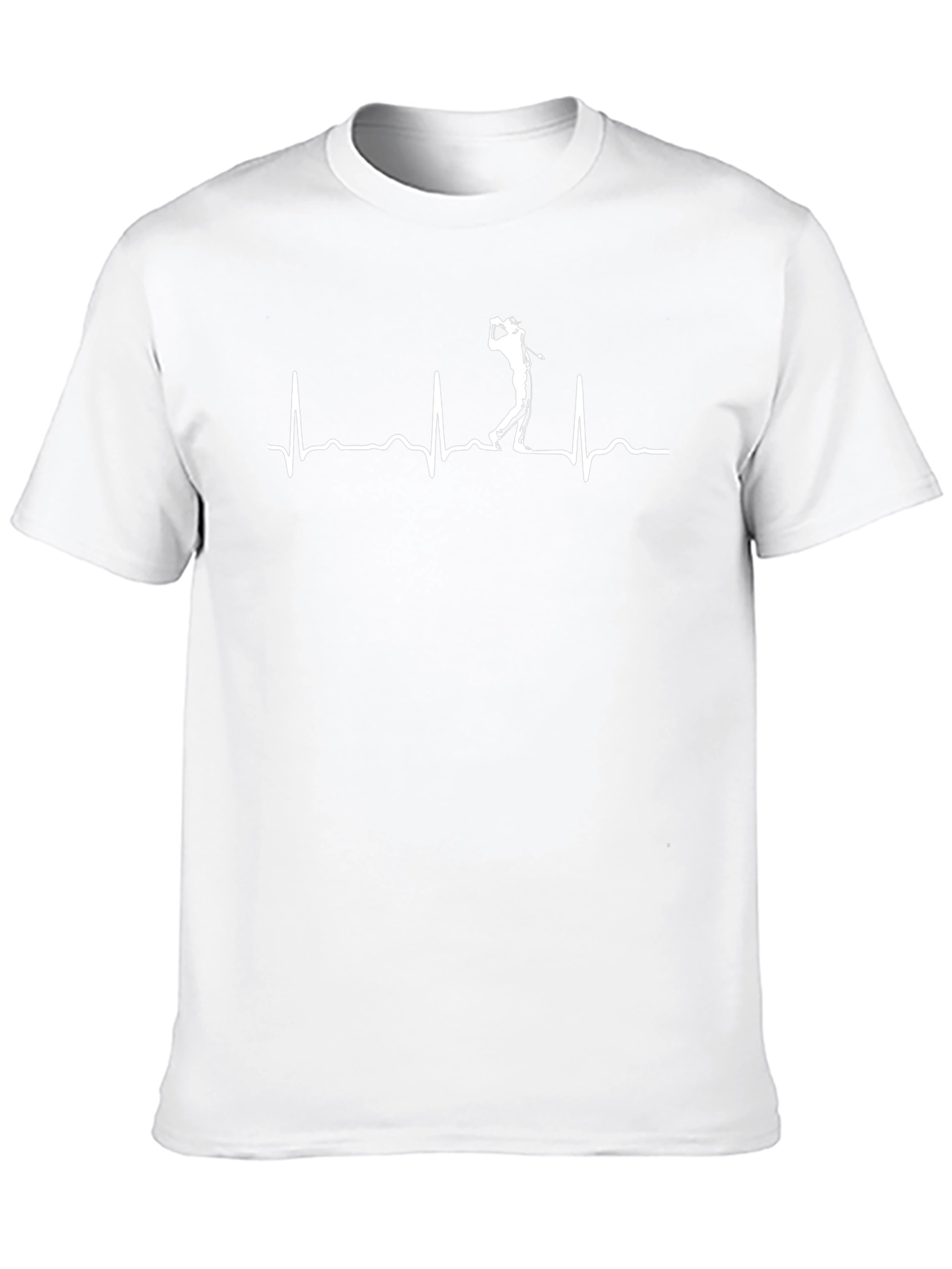 Golf Heartbeat T-Shirt - Golfers Passion