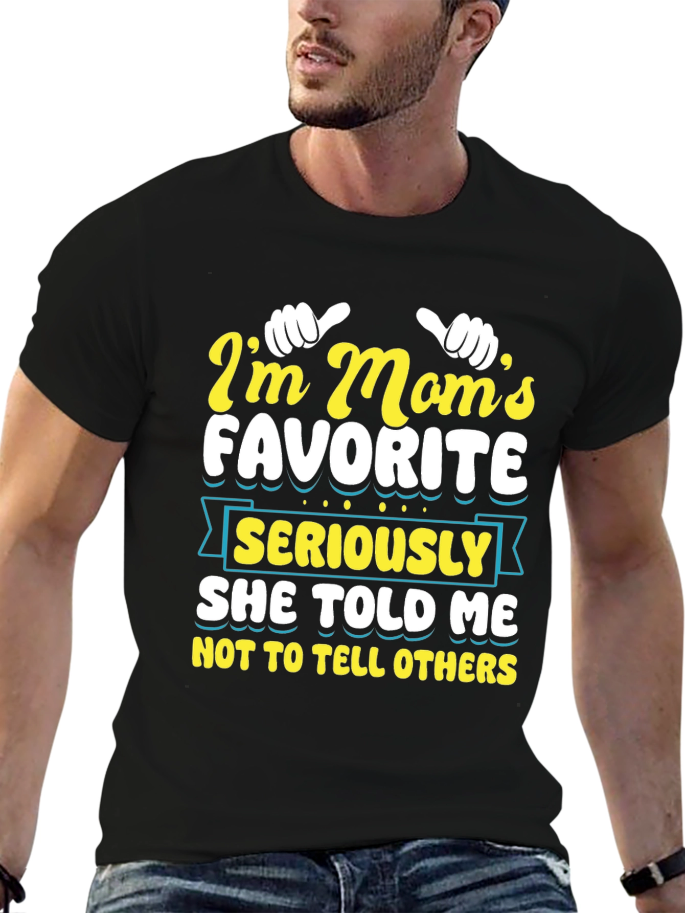 Im Moms Favorite T-Shirt - Funny Graphic Tee