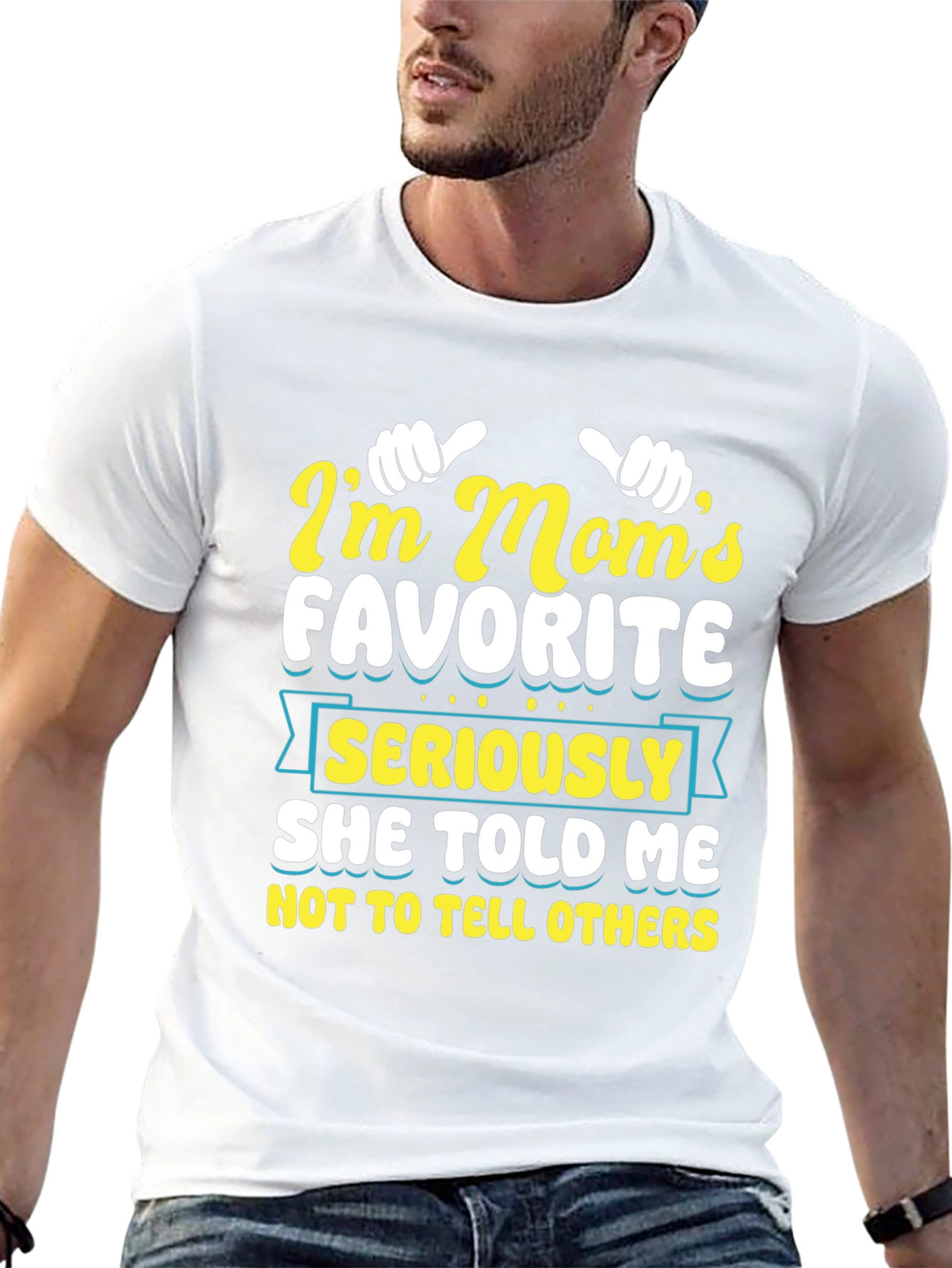 Im Moms Favorite T-Shirt - Funny Graphic Tee