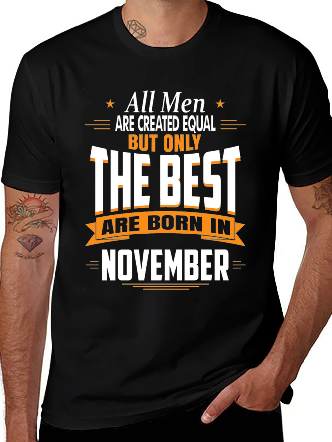 Best Men Born in November T-Shirt