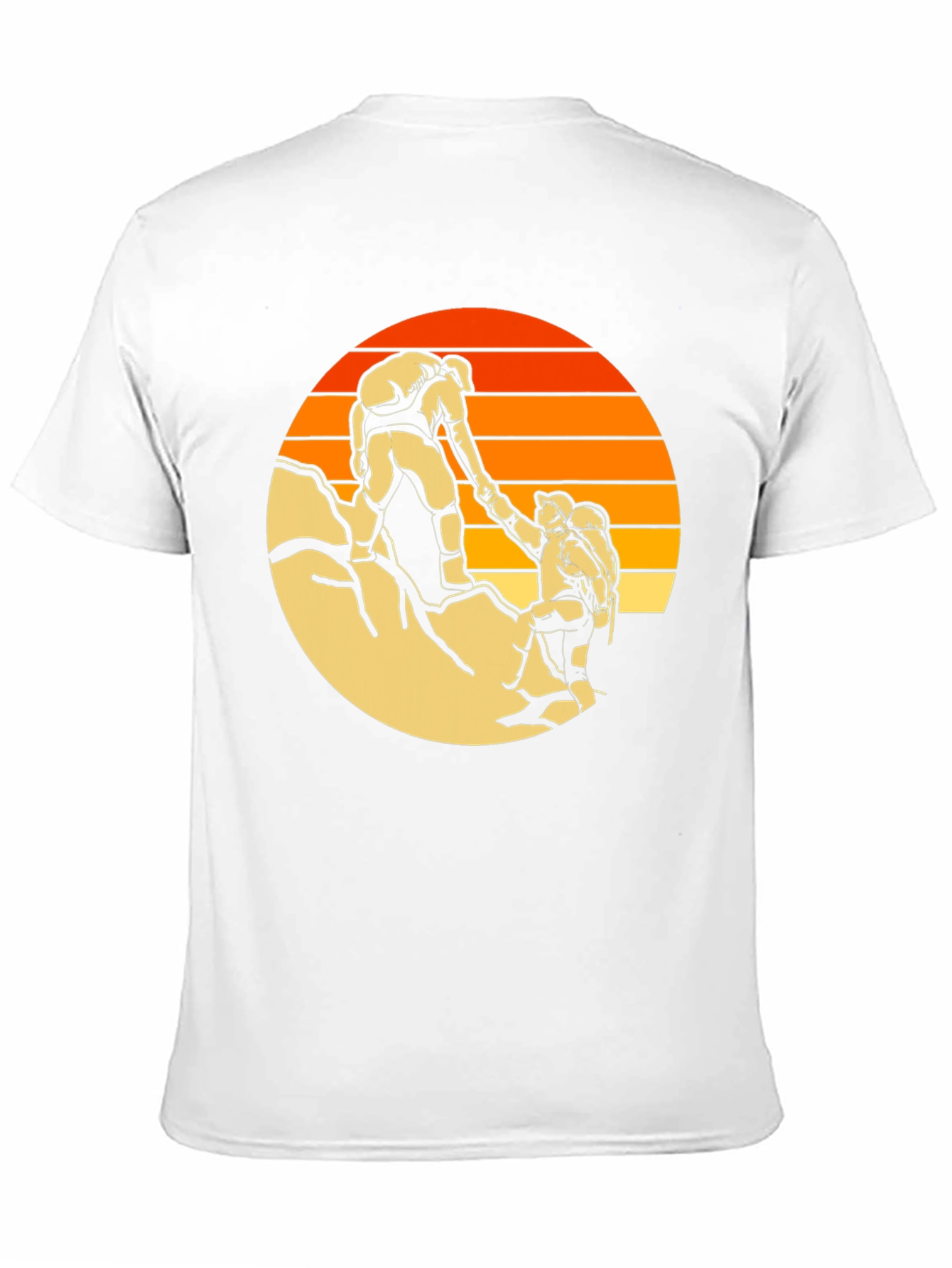 Climber Graphic Tee - Black Crew Neck T-Shirt