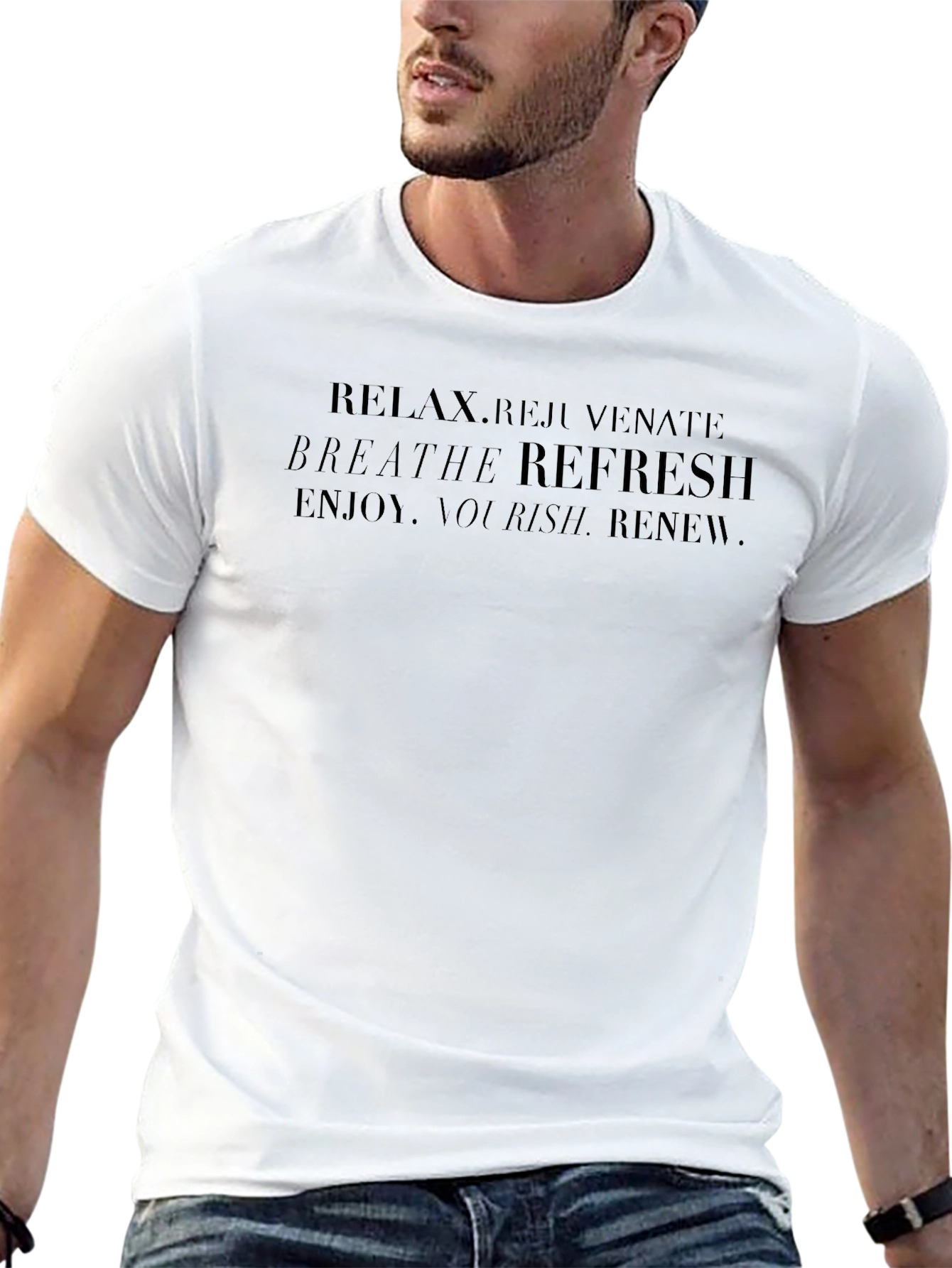 Relax Rejuvenate Mens T-Shirt