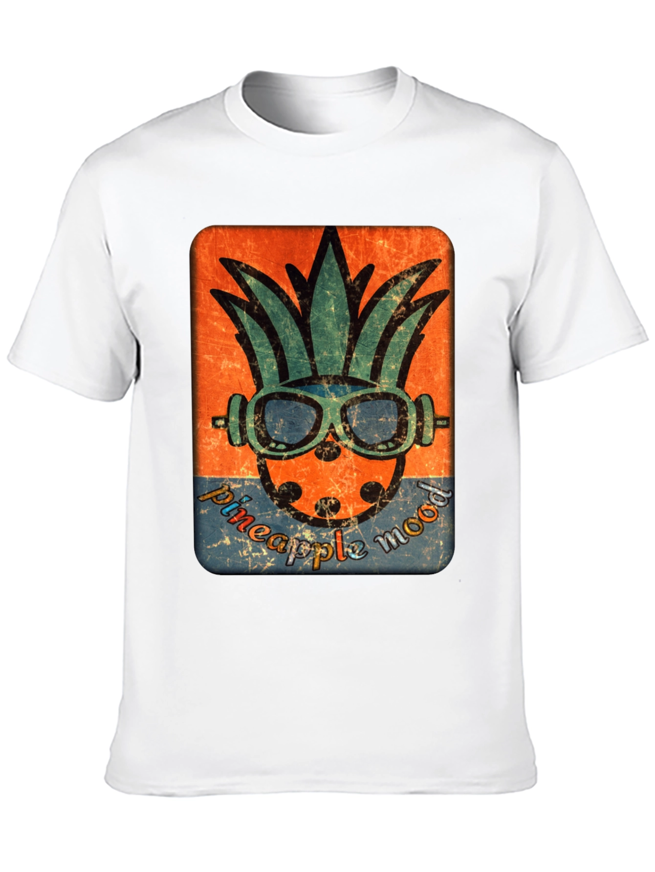 Pineapple Mood Graphic Tee - Tropical Vibe
